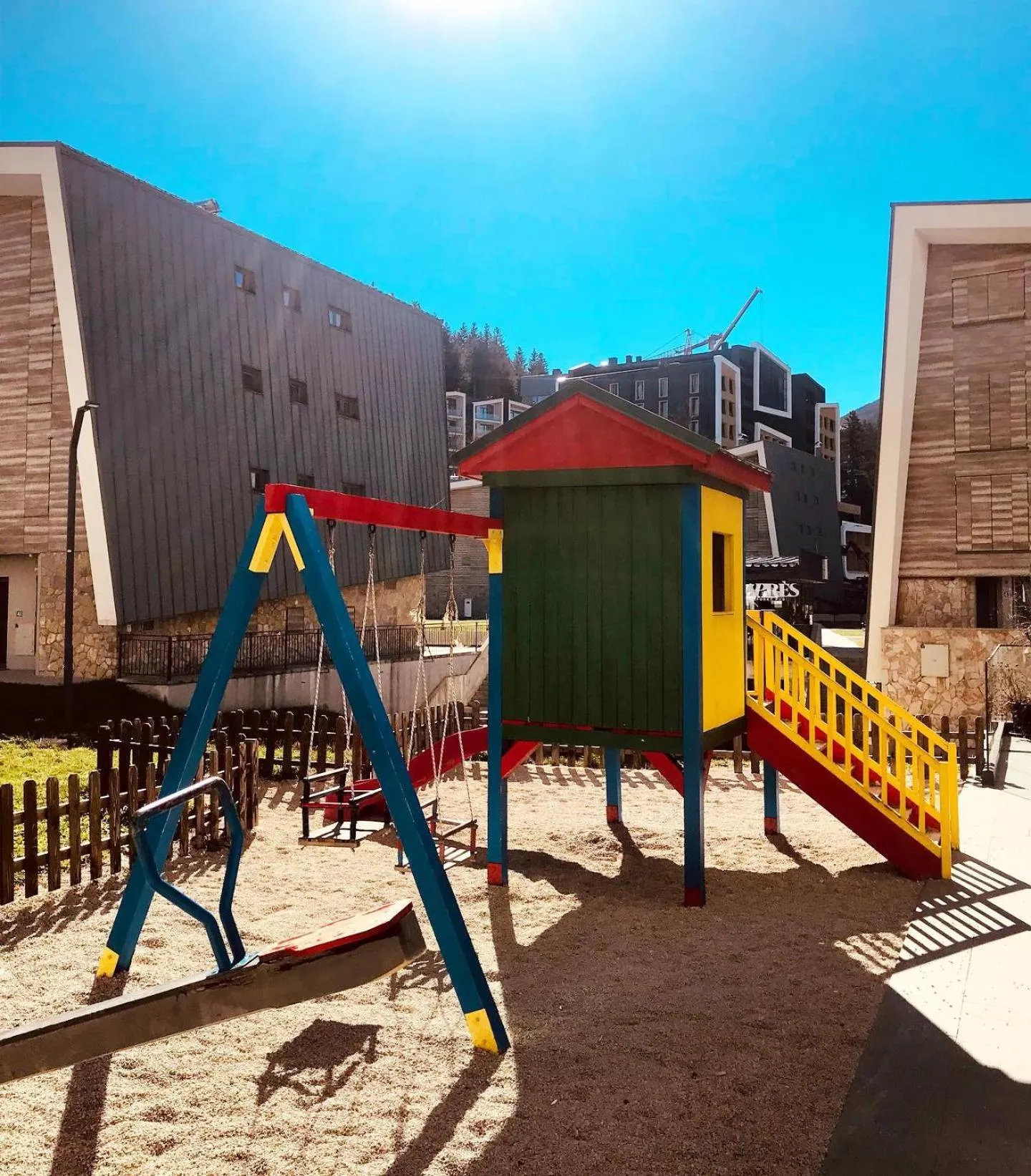 Children play ground in Hotel Han Bjelašnica