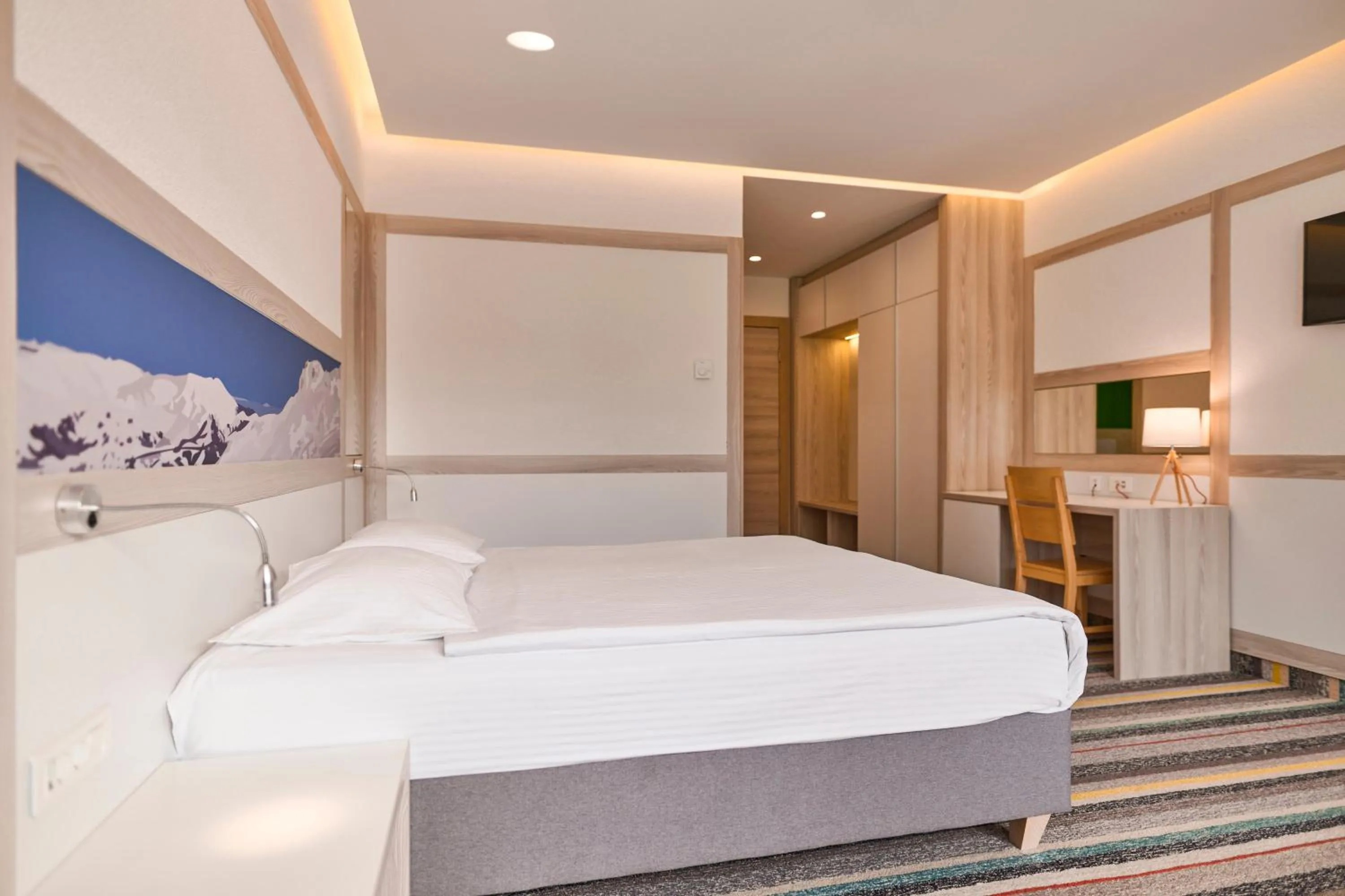 Bed in Hotel Han Bjelašnica