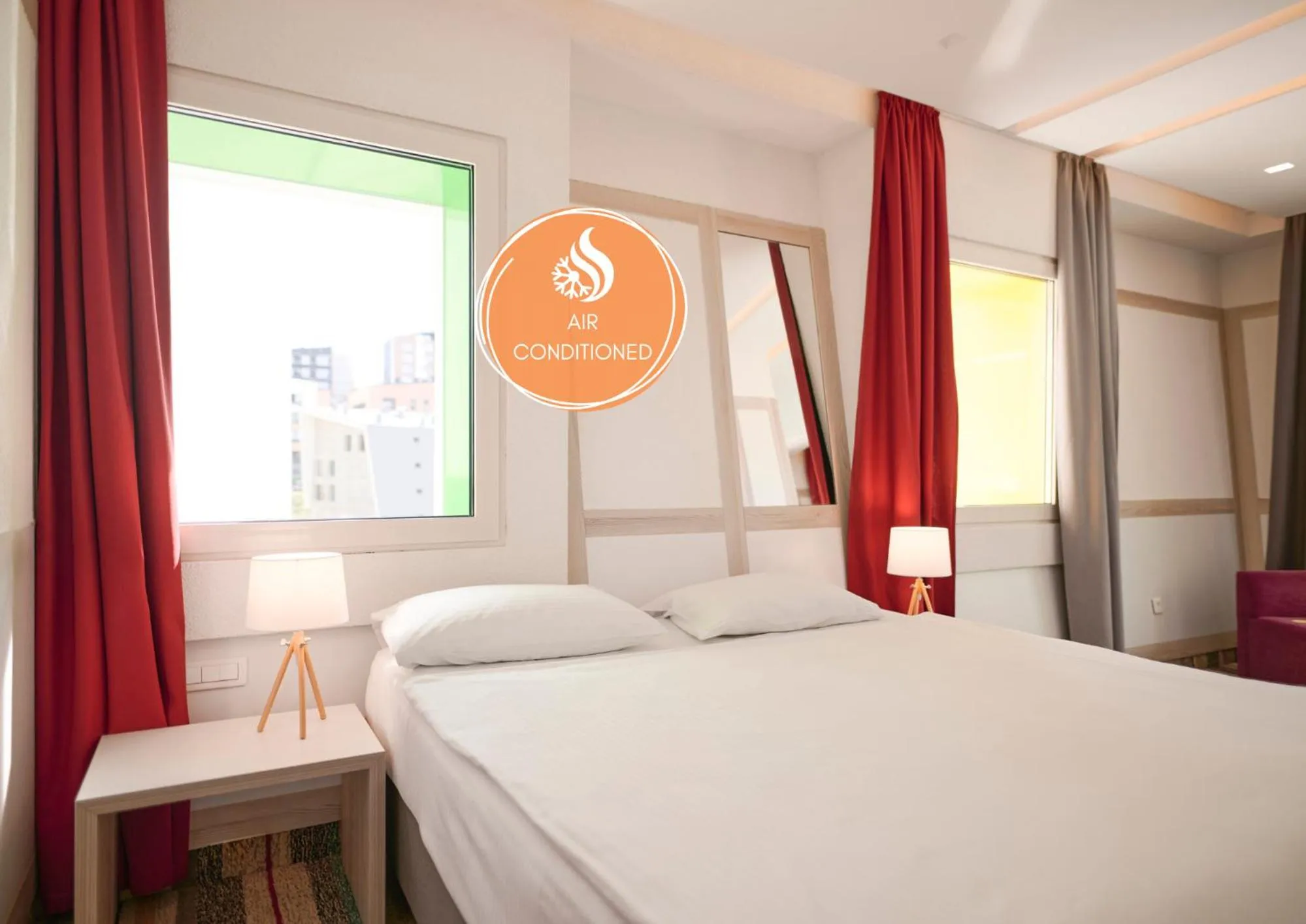 Bed in Hotel Han Bjelašnica