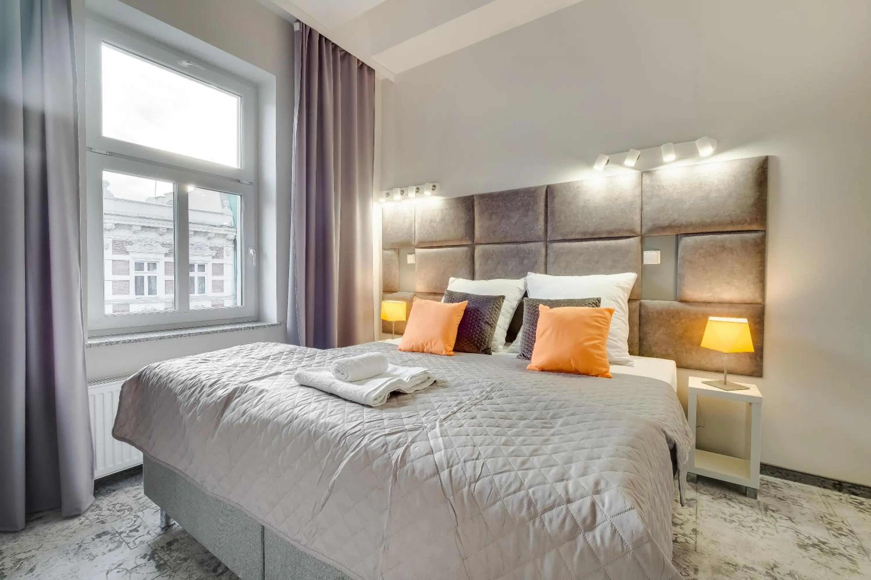 Bed in SAVOY Mariacka Apartments