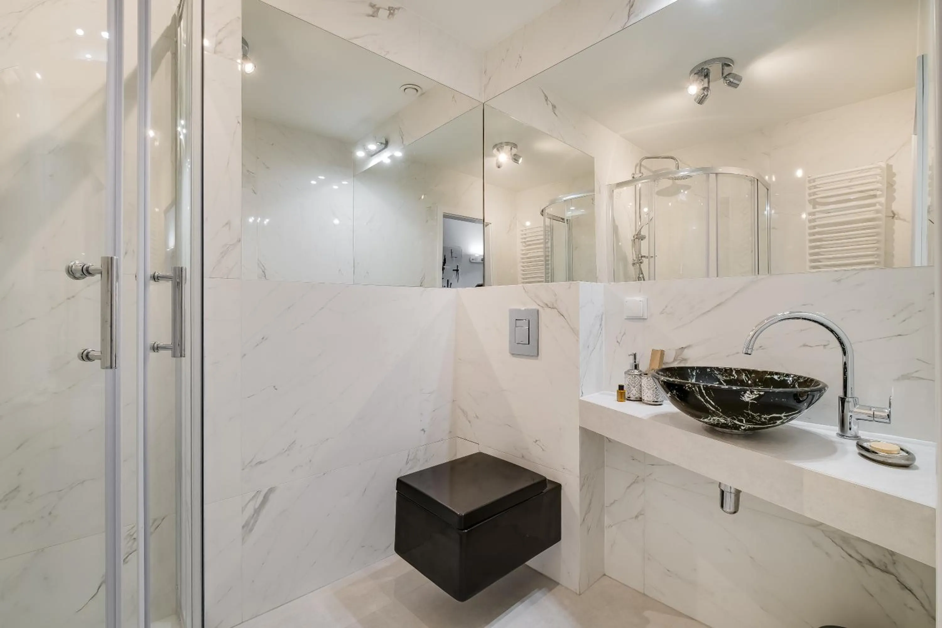 Shower in SAVOY Mariacka Apartments