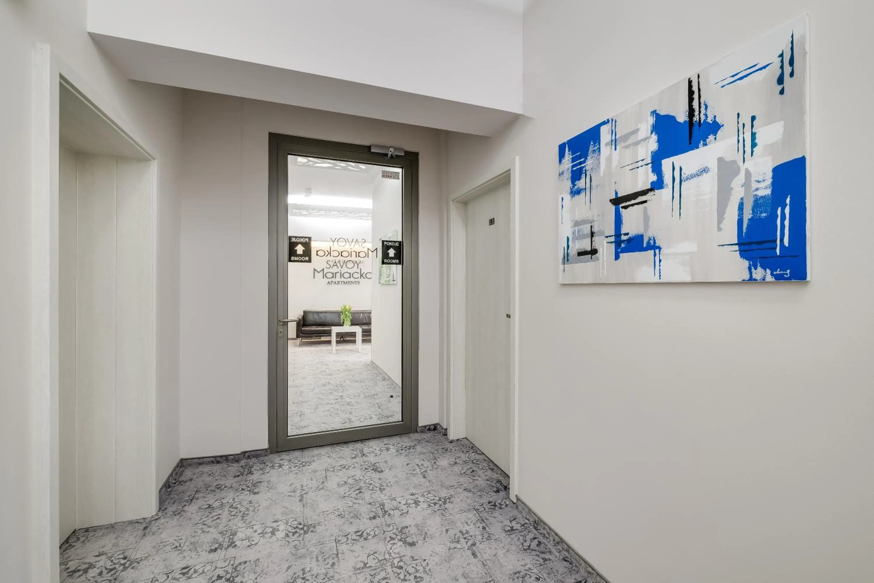Lobby or reception in SAVOY Mariacka Apartments