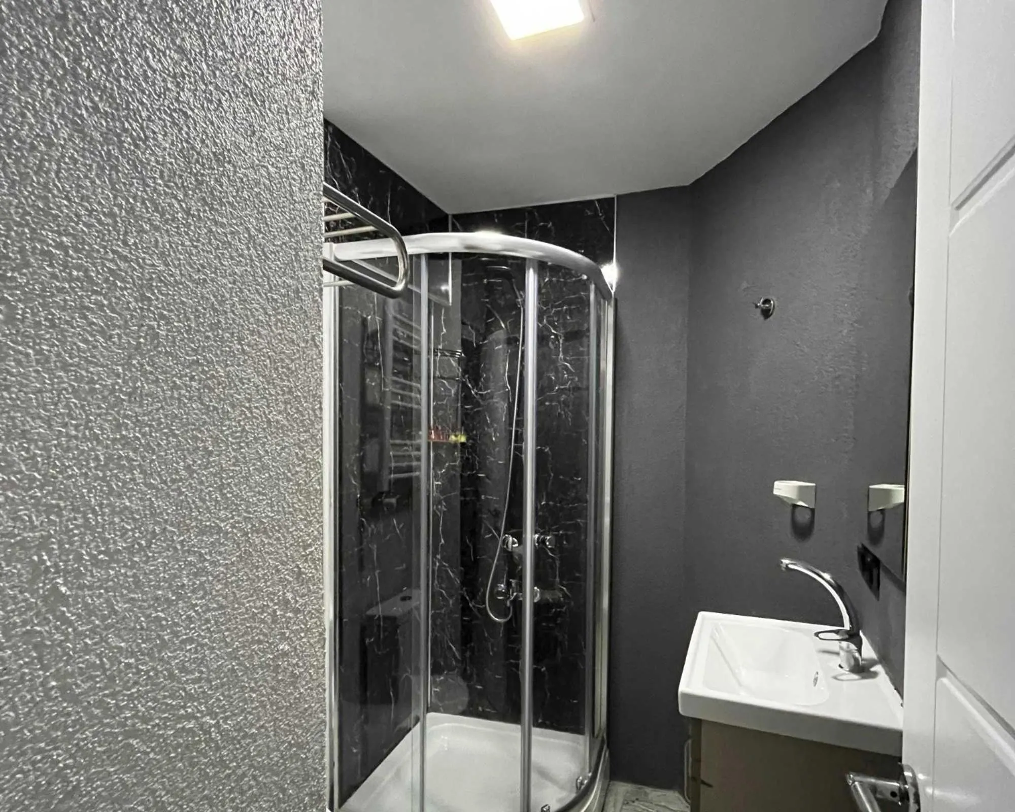 Shower in Global Hostel