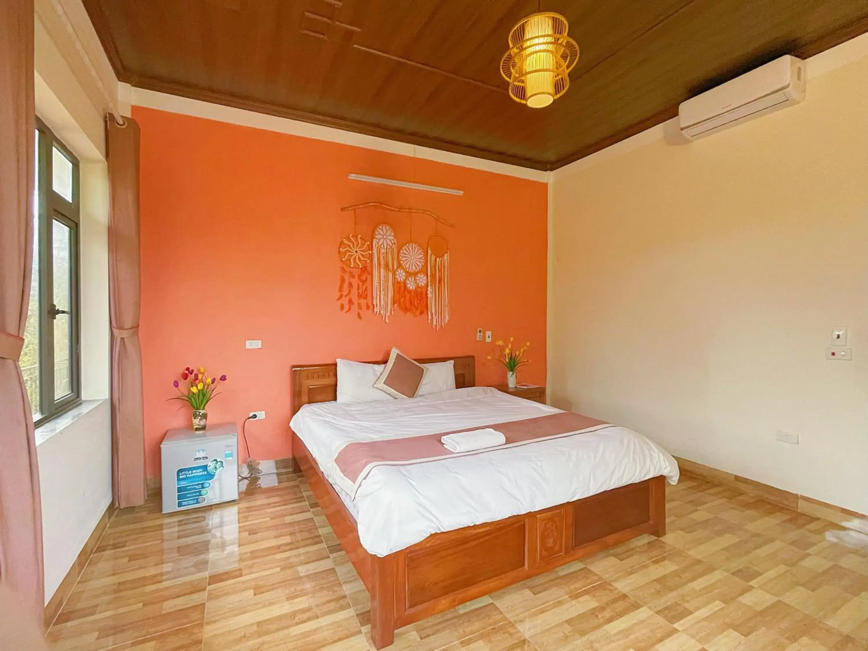King Room with Garden View - single occupancy in Sunny Trang An homestay King Room with Garden View - single occupancy in Sunny Trang An homestay