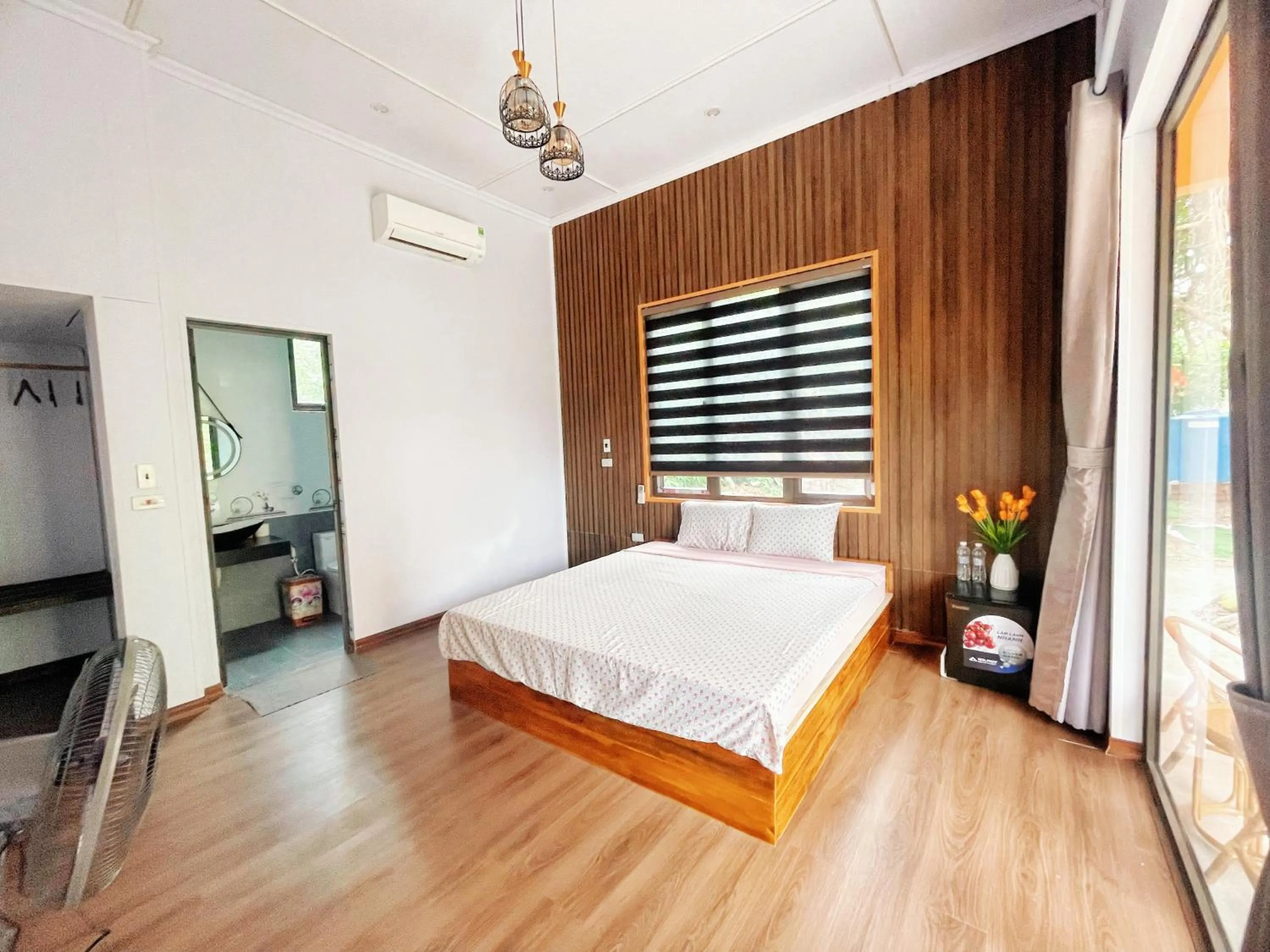 Bed in Sunny Trang An homestay