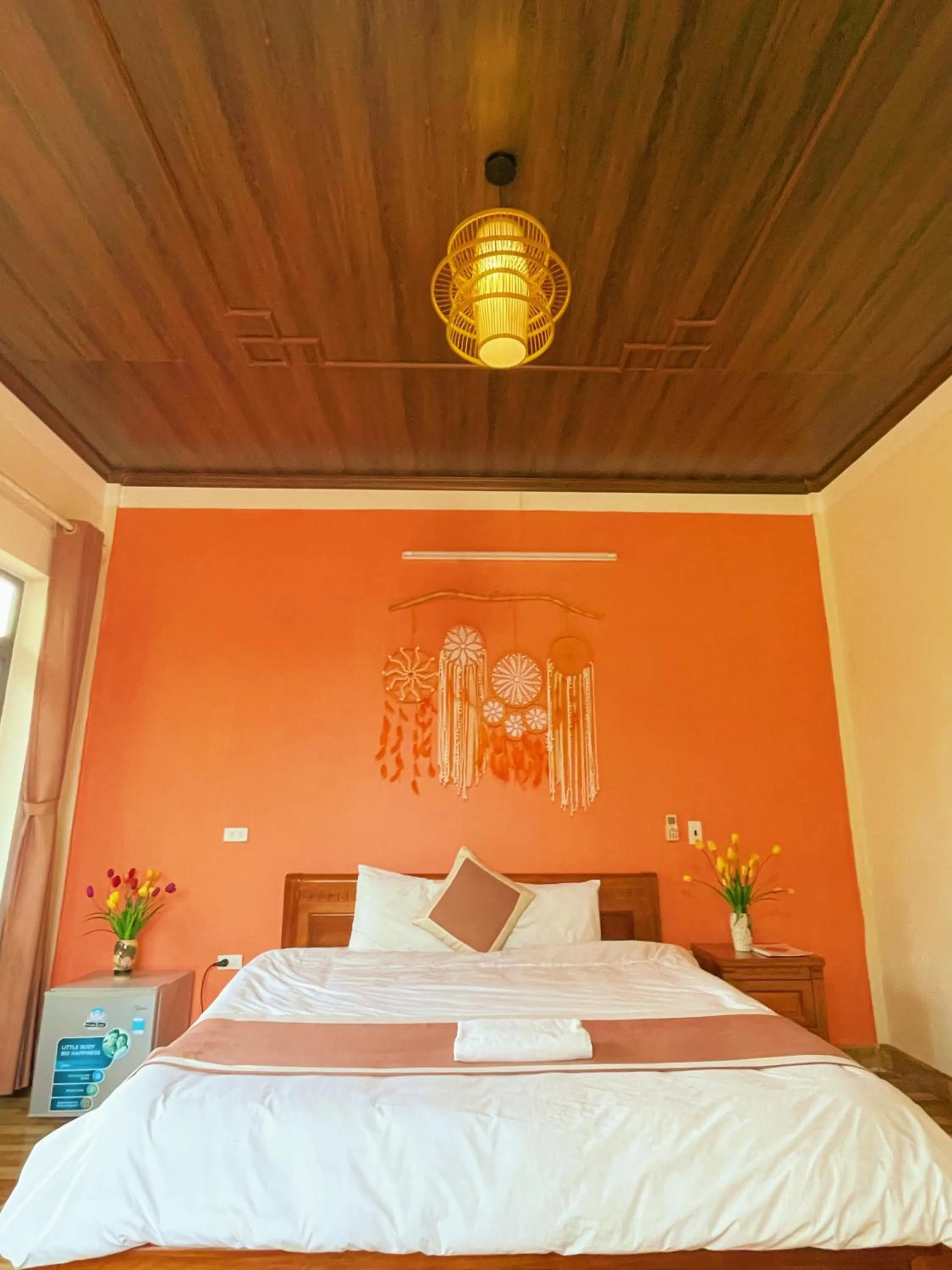 Bed in Sunny Trang An homestay