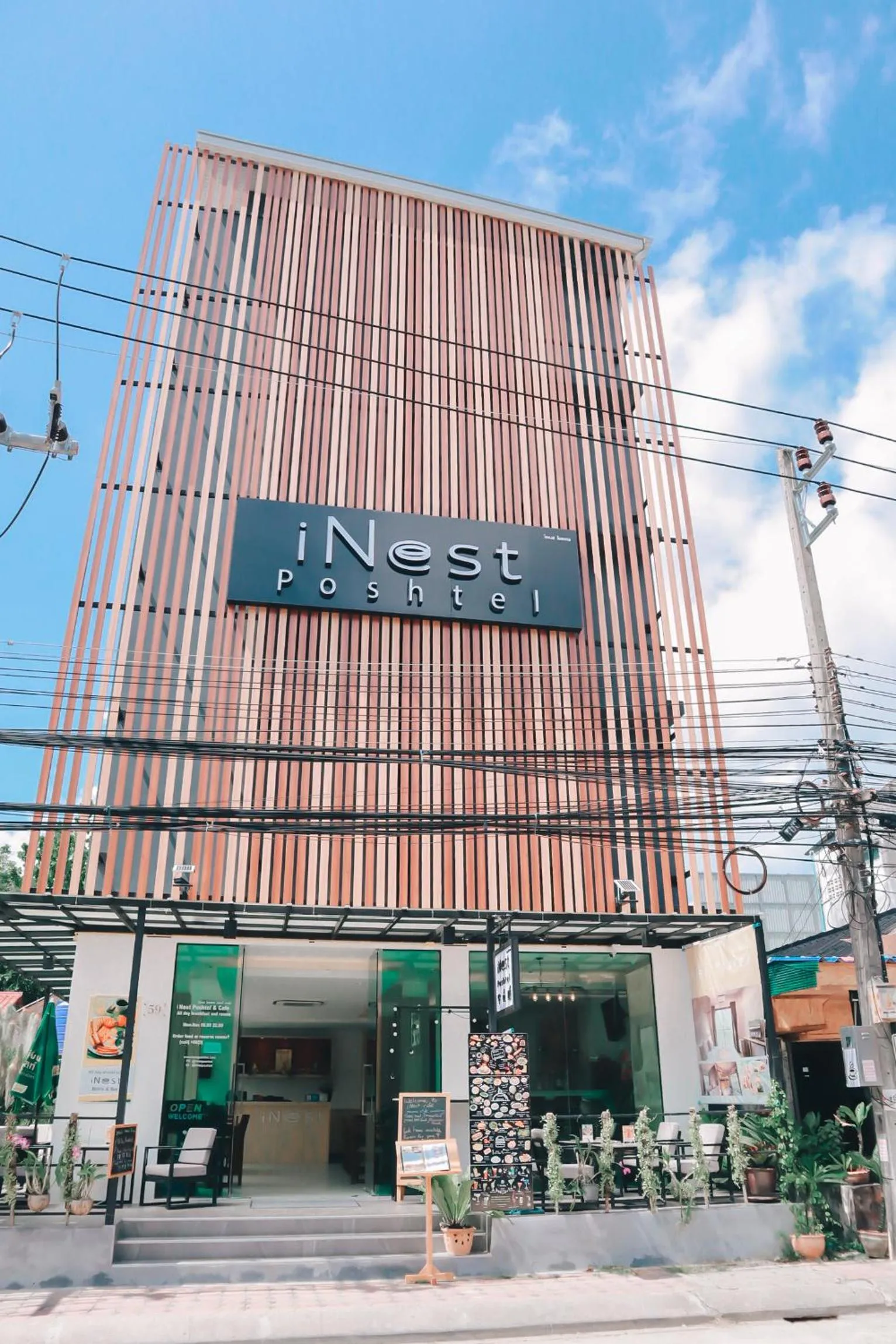 Property building in iNest Poshtel