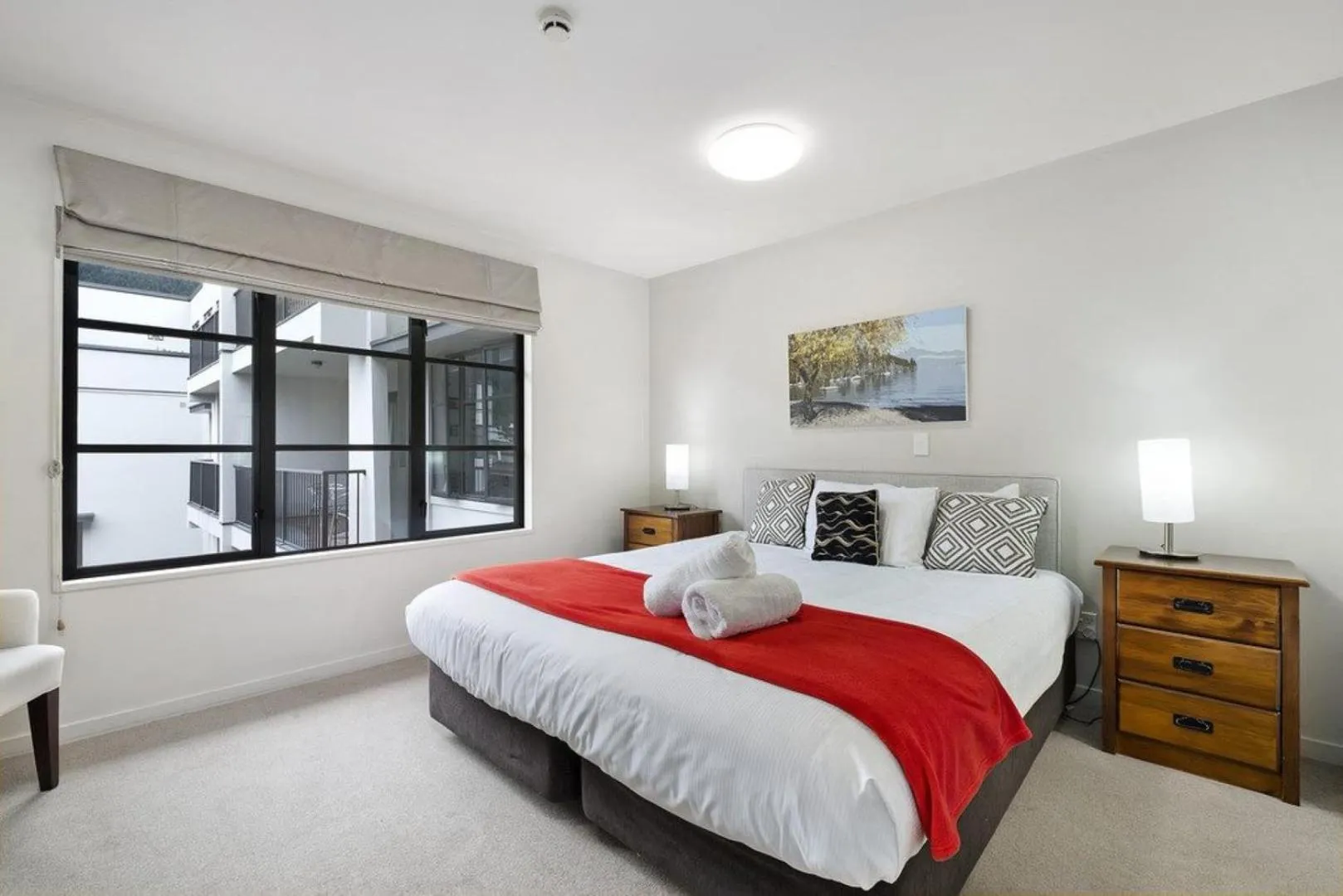 Bed in The Glebe Apartments