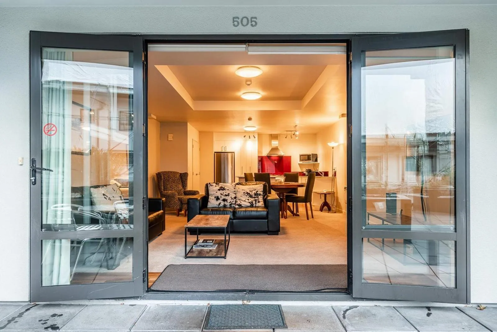 Floor plan in The Glebe Apartments