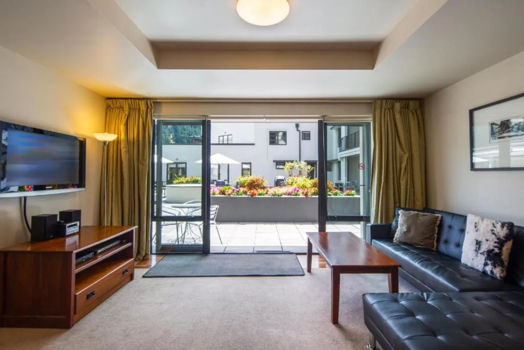 Living room in The Glebe Apartments
