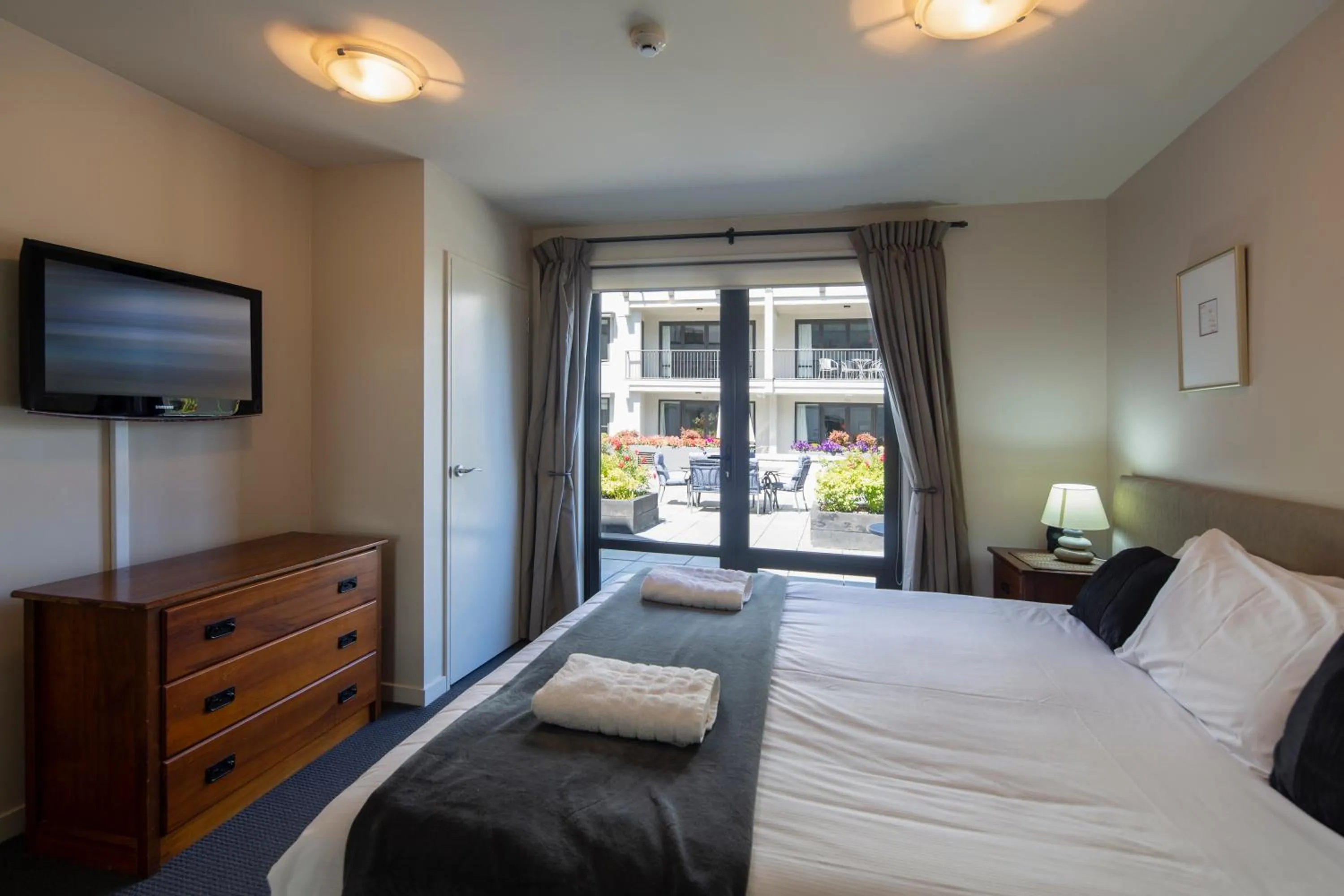 Bed in The Glebe Apartments