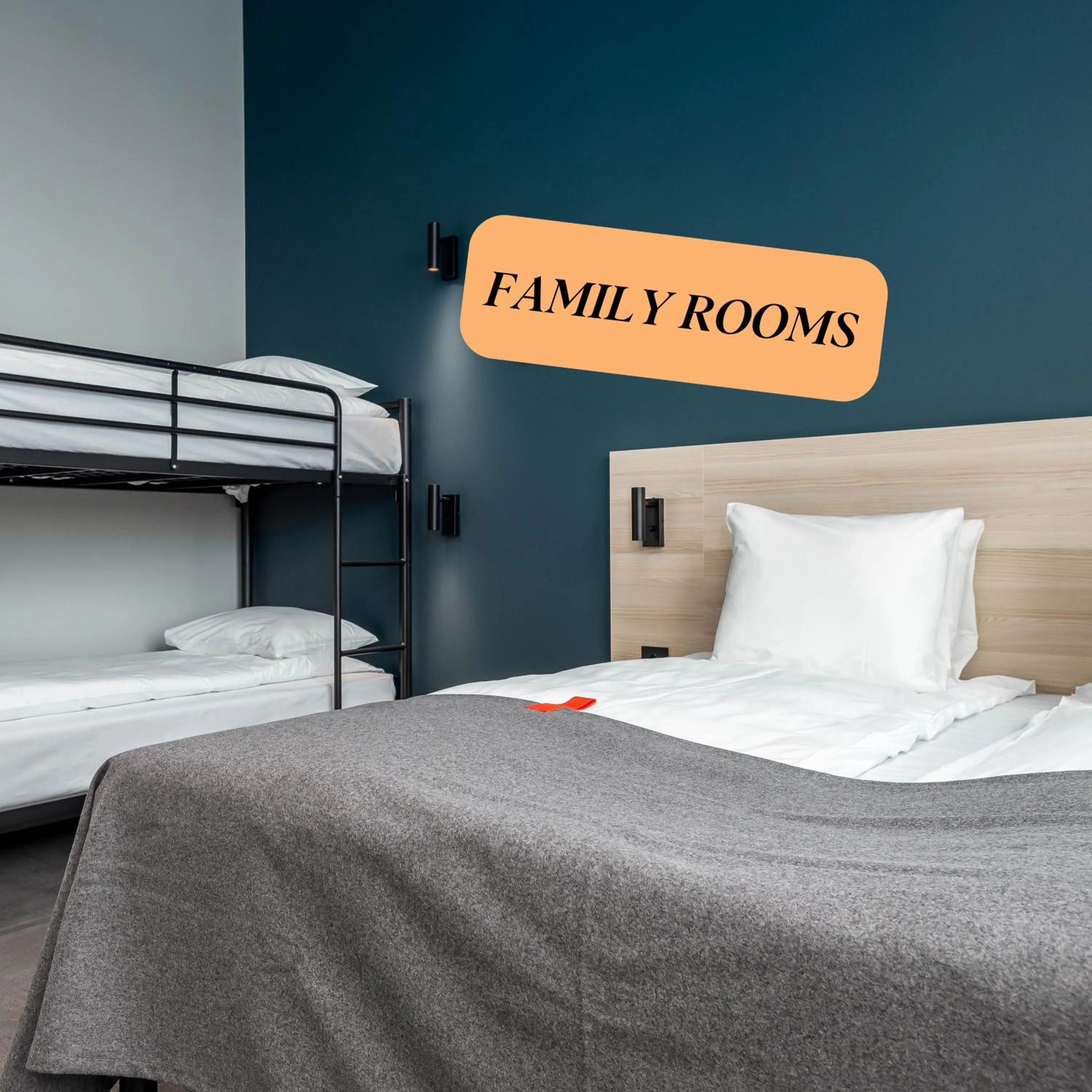 Bed in Citybox Tallinn City Center