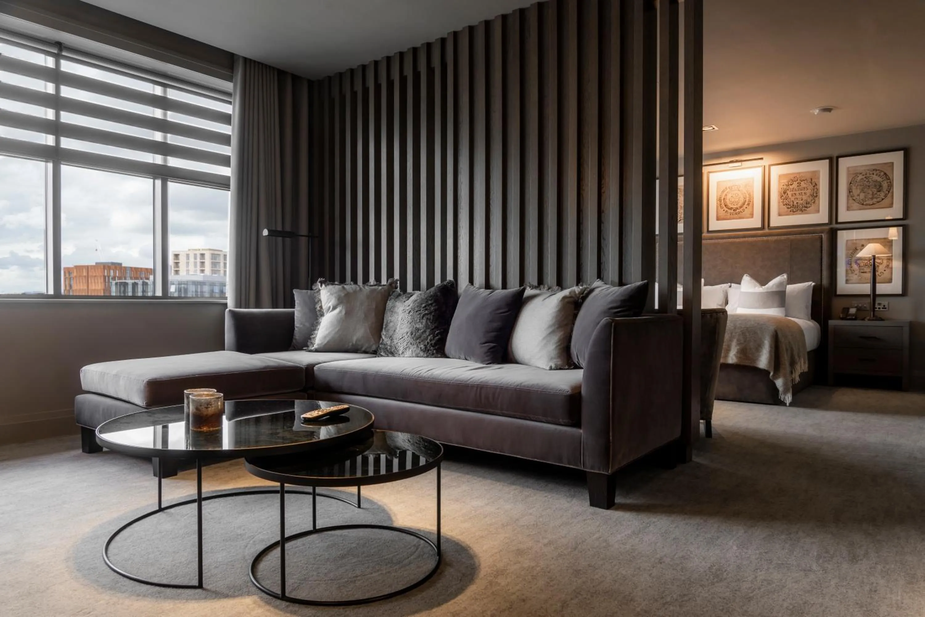 Seating area in Dakota Manchester