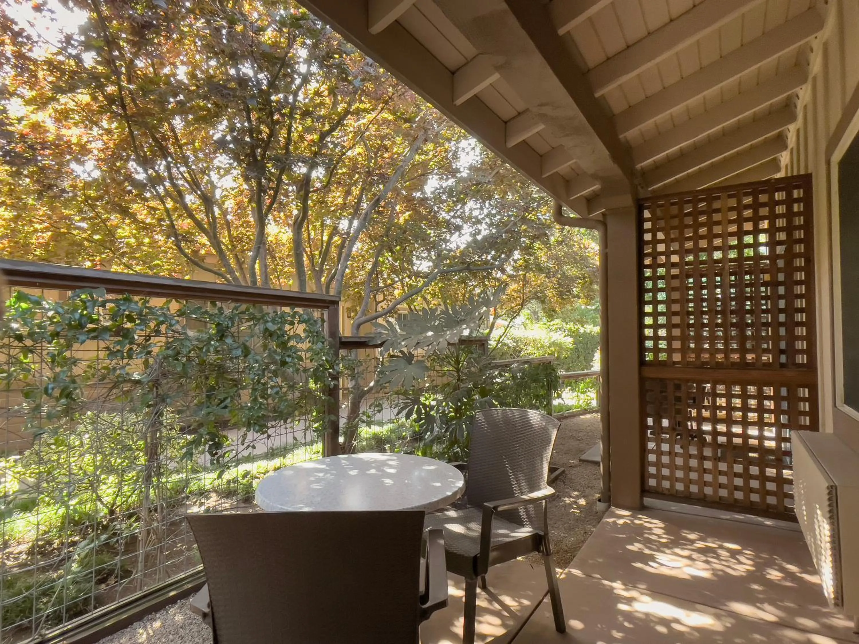 Patio in El Pueblo Inn