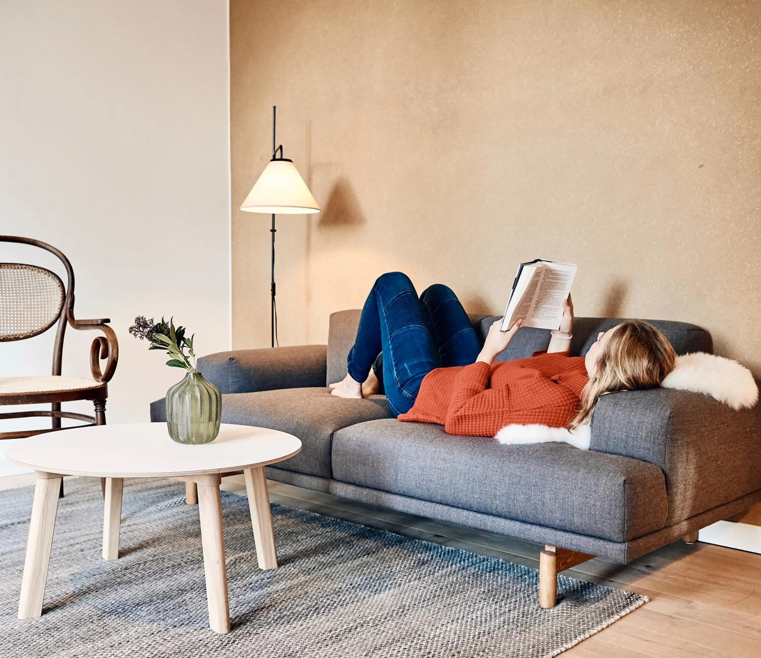 Living room in Nordenholzer Hofhotel