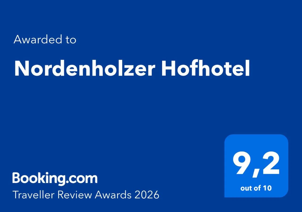 Certificate/Award in Nordenholzer Hofhotel
