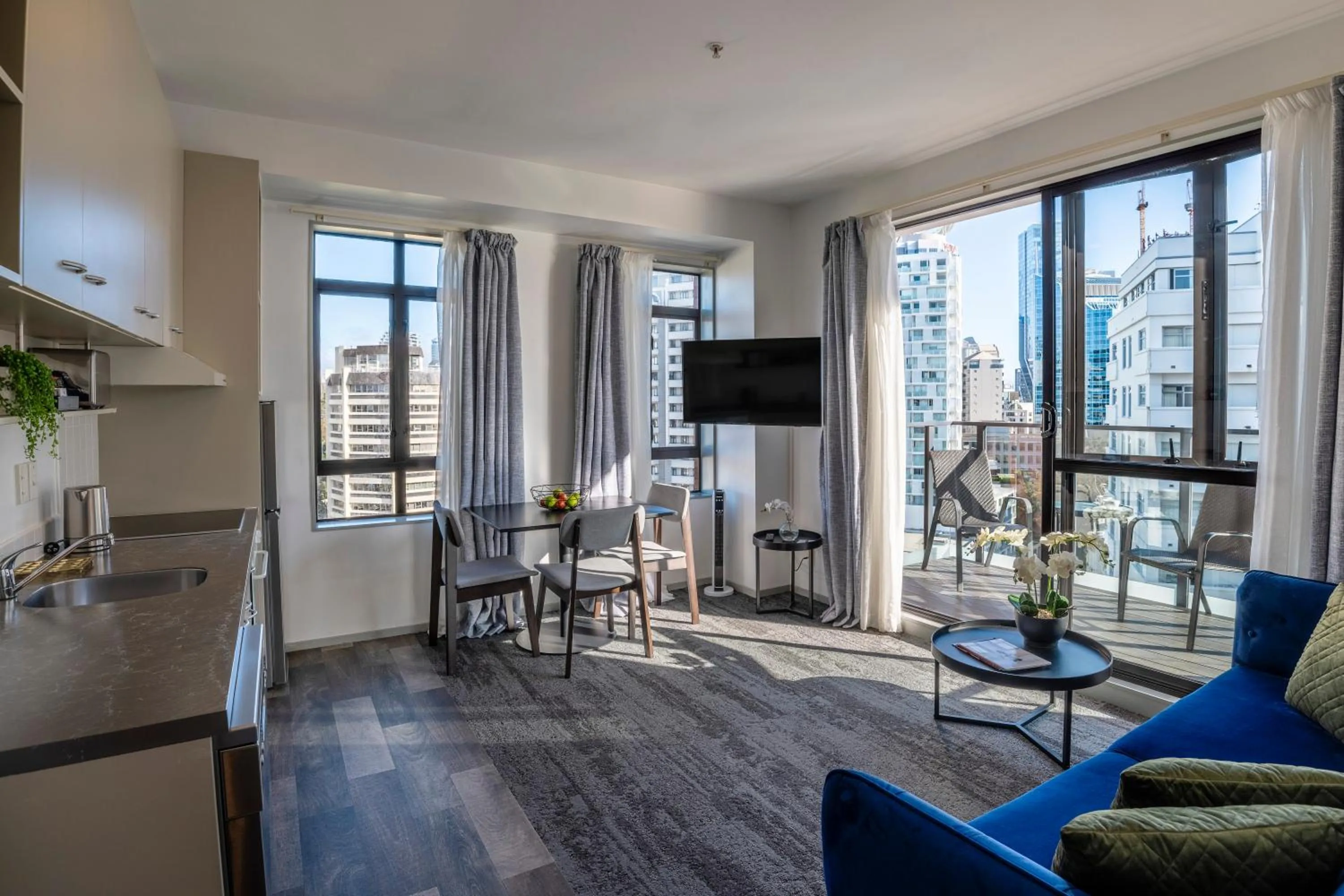 View (from property/room) in Quest on Eden Auckland CBD Apartment Hotel