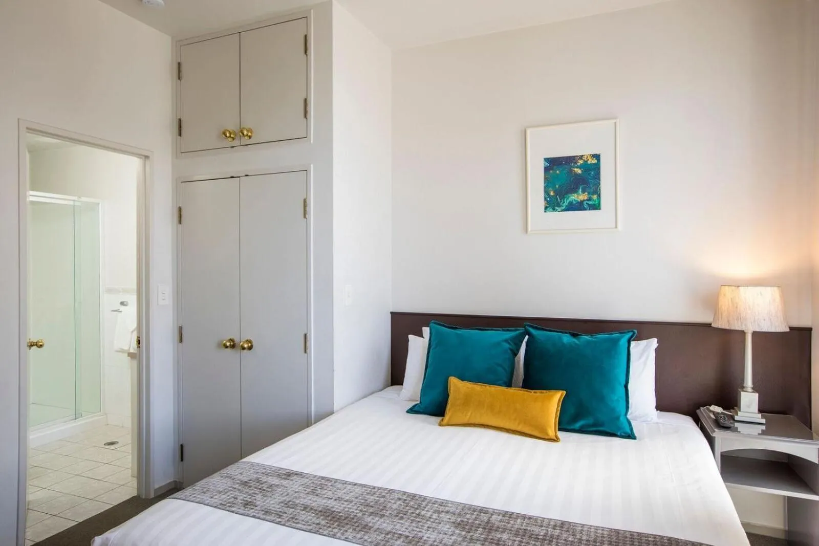 Bedroom, Bed in Quest on Eden Auckland CBD Apartment Hotel