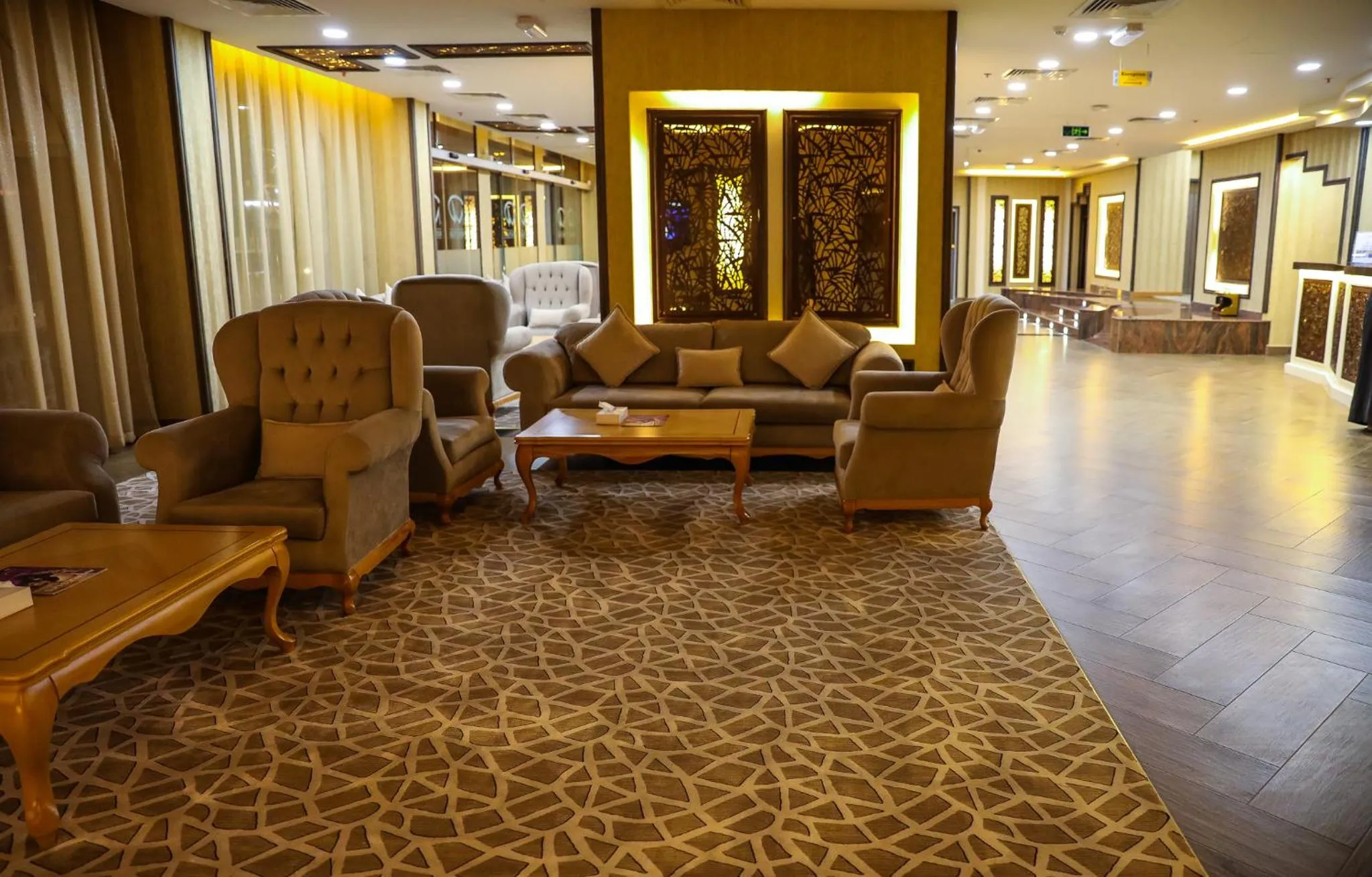 Lobby or reception in Muscat Plaza Hotel
