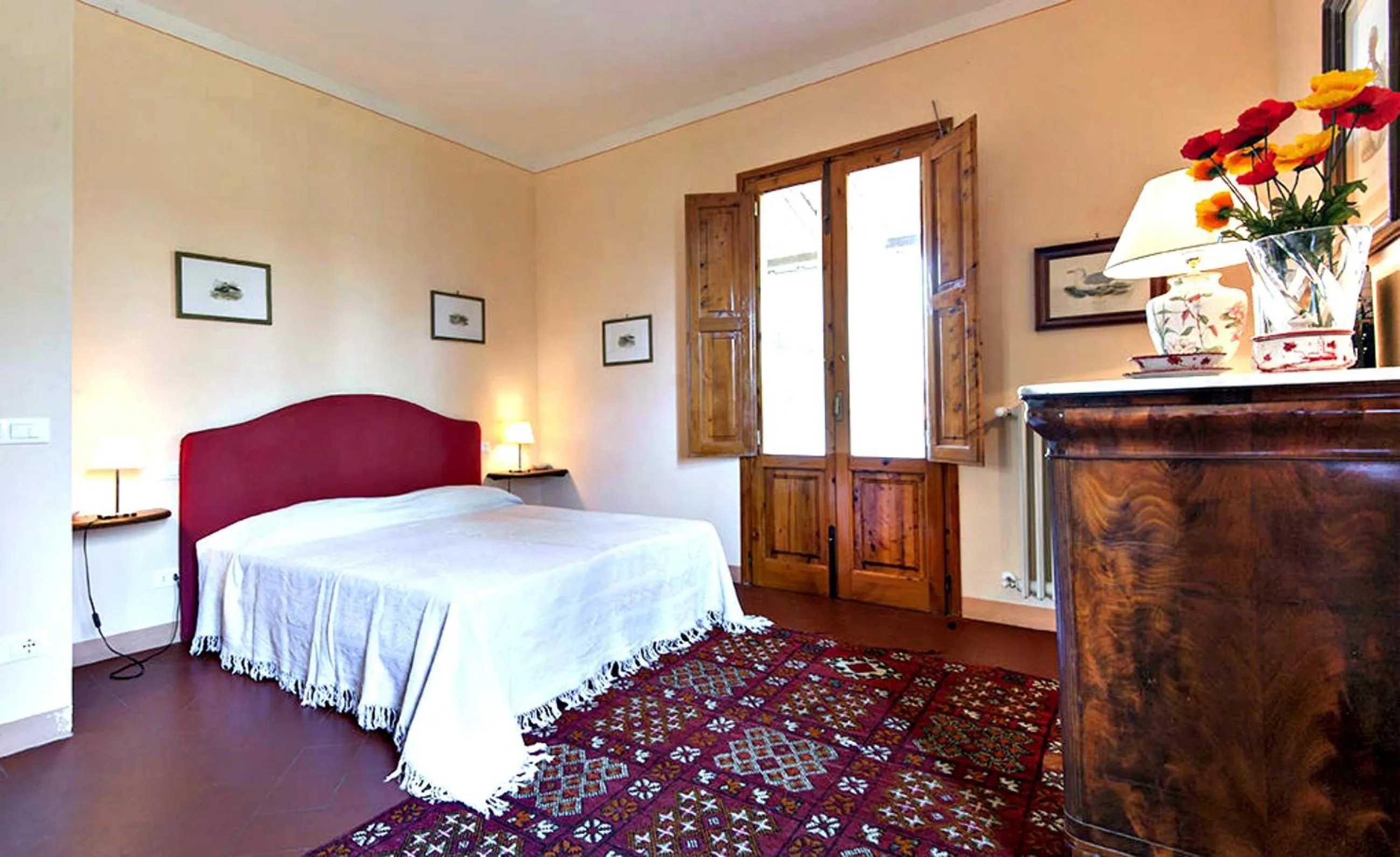 Bedroom, Bed in Villa Martina