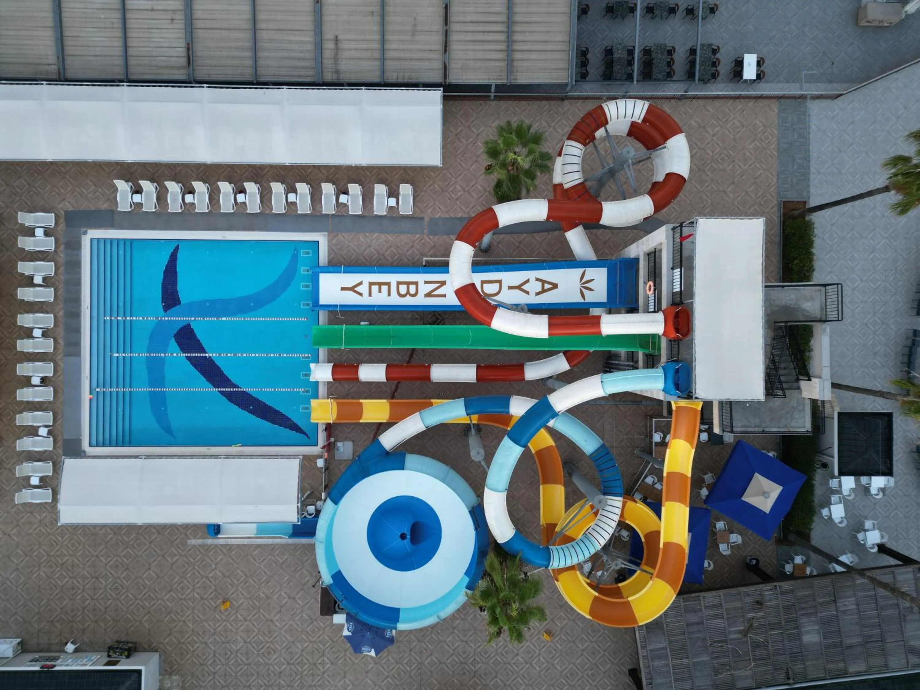 Aqua park in Aydinbey Queen's Palace & Spa - Ultra All Inclusive