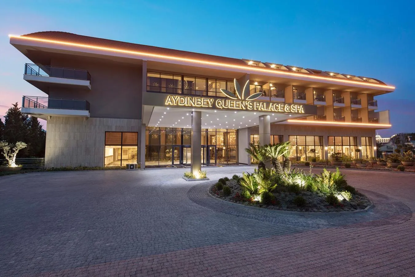 Facade/entrance in Aydinbey Queen's Palace & Spa - Ultra All Inclusive