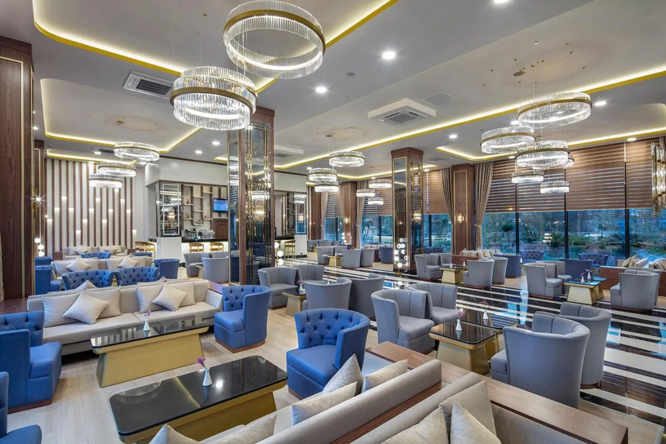 Lobby or reception in Aydinbey Queen's Palace & Spa - Ultra All Inclusive