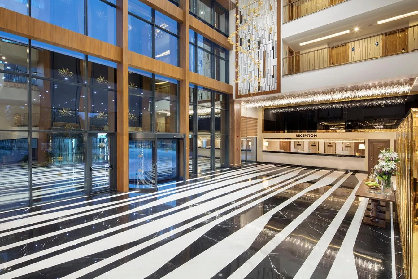 Facade/entrance in Aydinbey Queen's Palace & Spa - Ultra All Inclusive