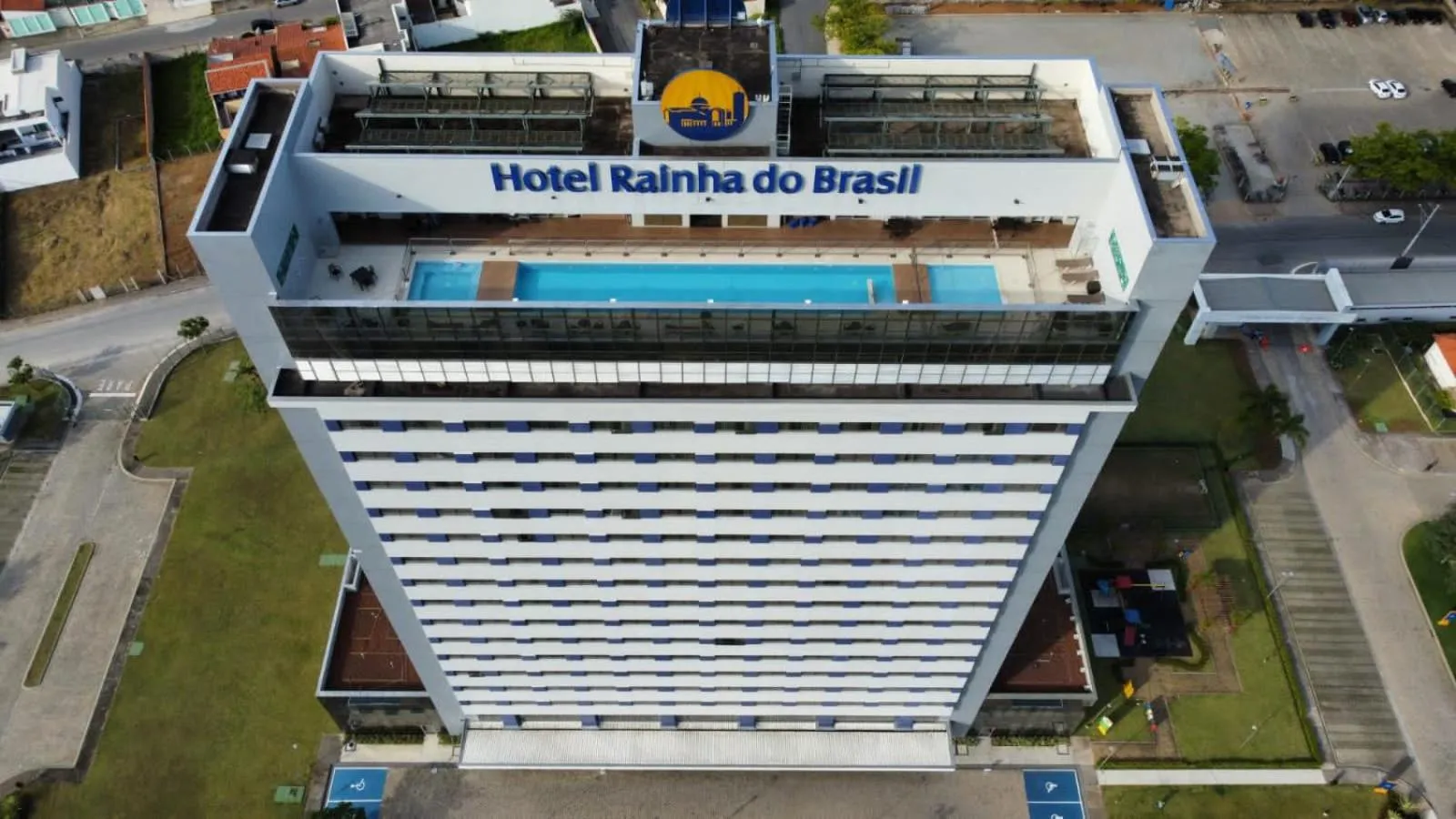 Bird's eye view in Hotel Rainha do Brasil