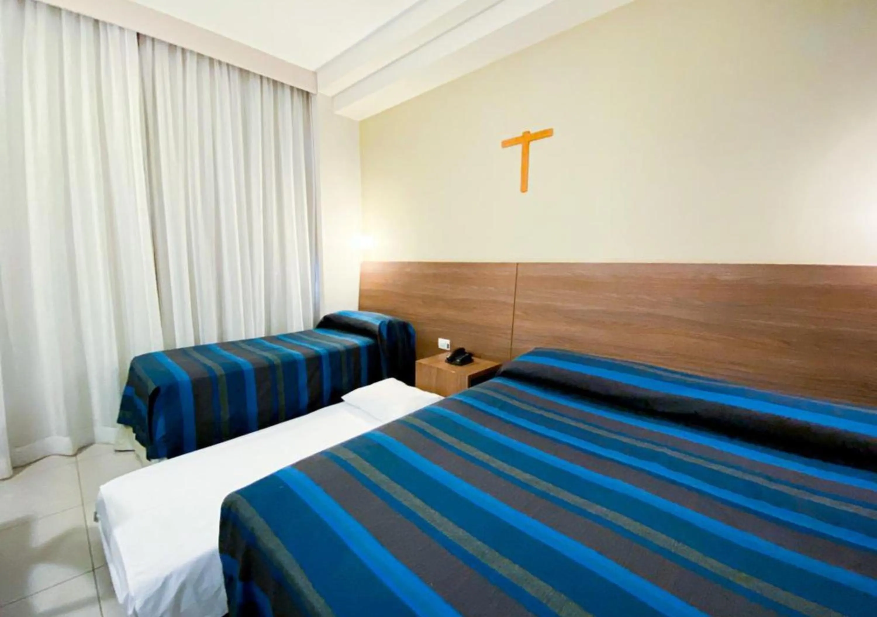 Bedroom, Bed in Hotel Rainha do Brasil