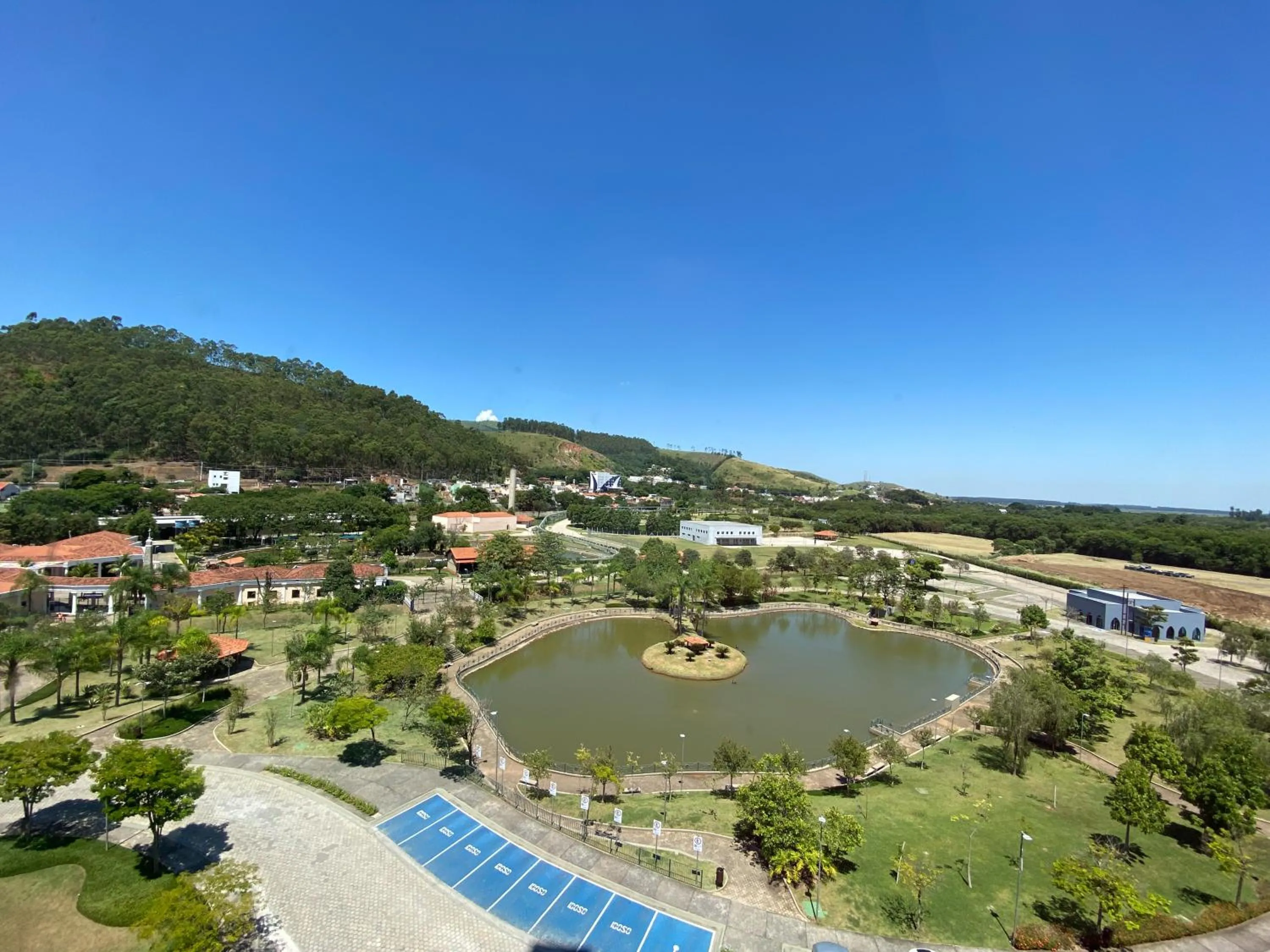 Bird's eye view in Hotel Rainha do Brasil