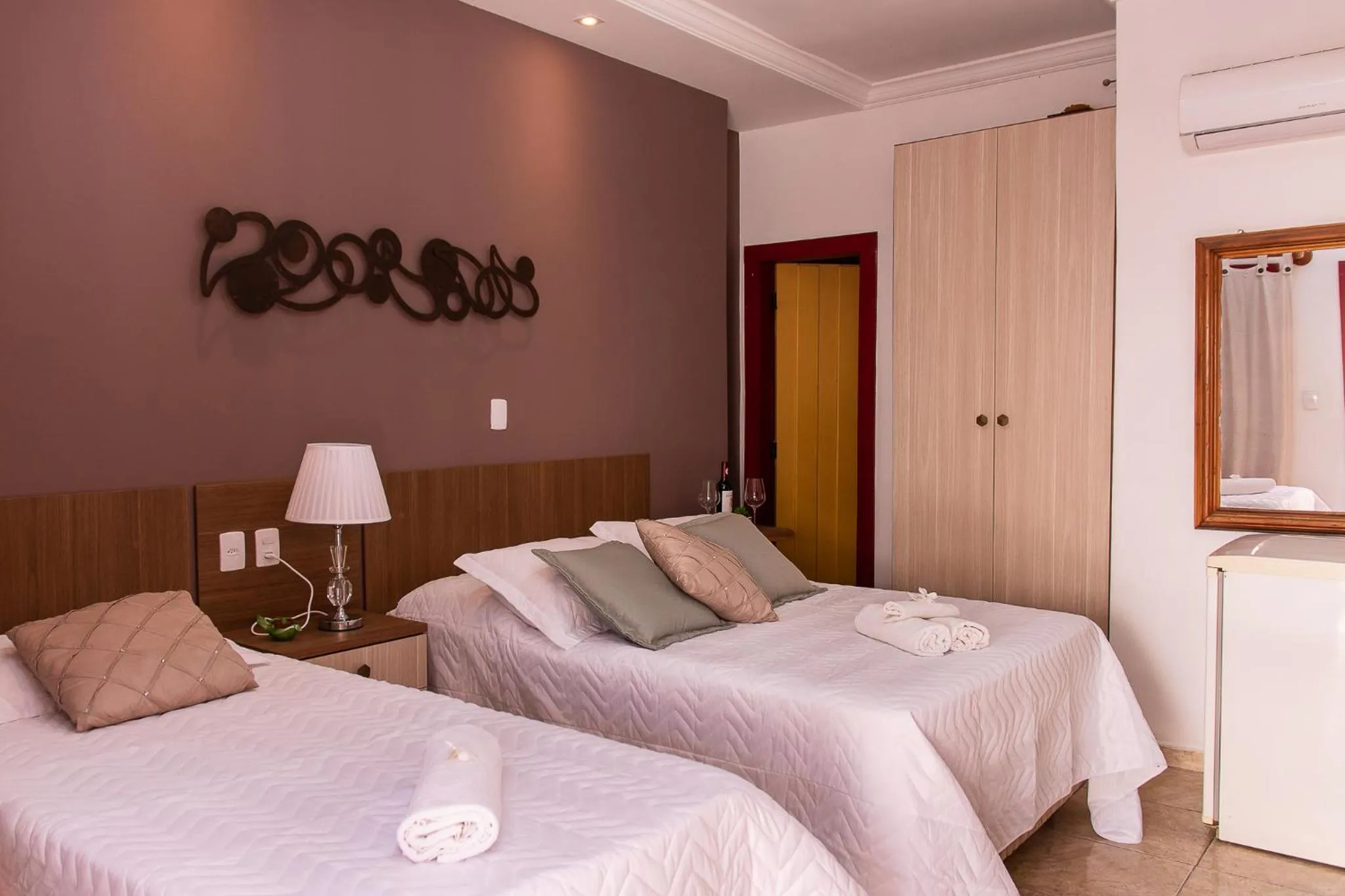 Photo of the whole room, Bed in Pousada Tesouro de Minas - Centro Histórico