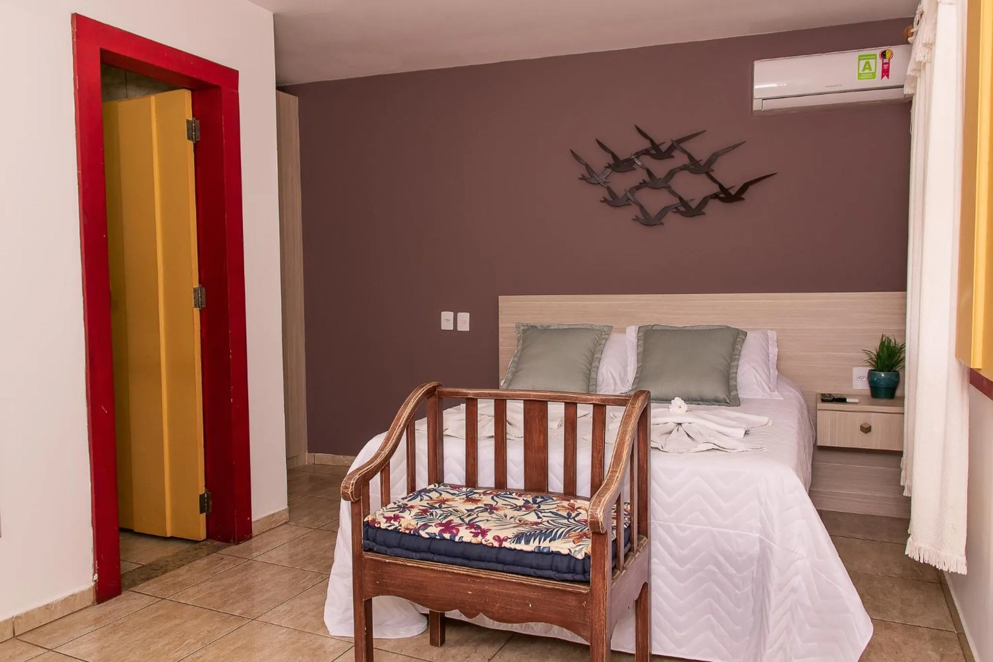 Bed in Pousada Tesouro de Minas - Centro Histórico