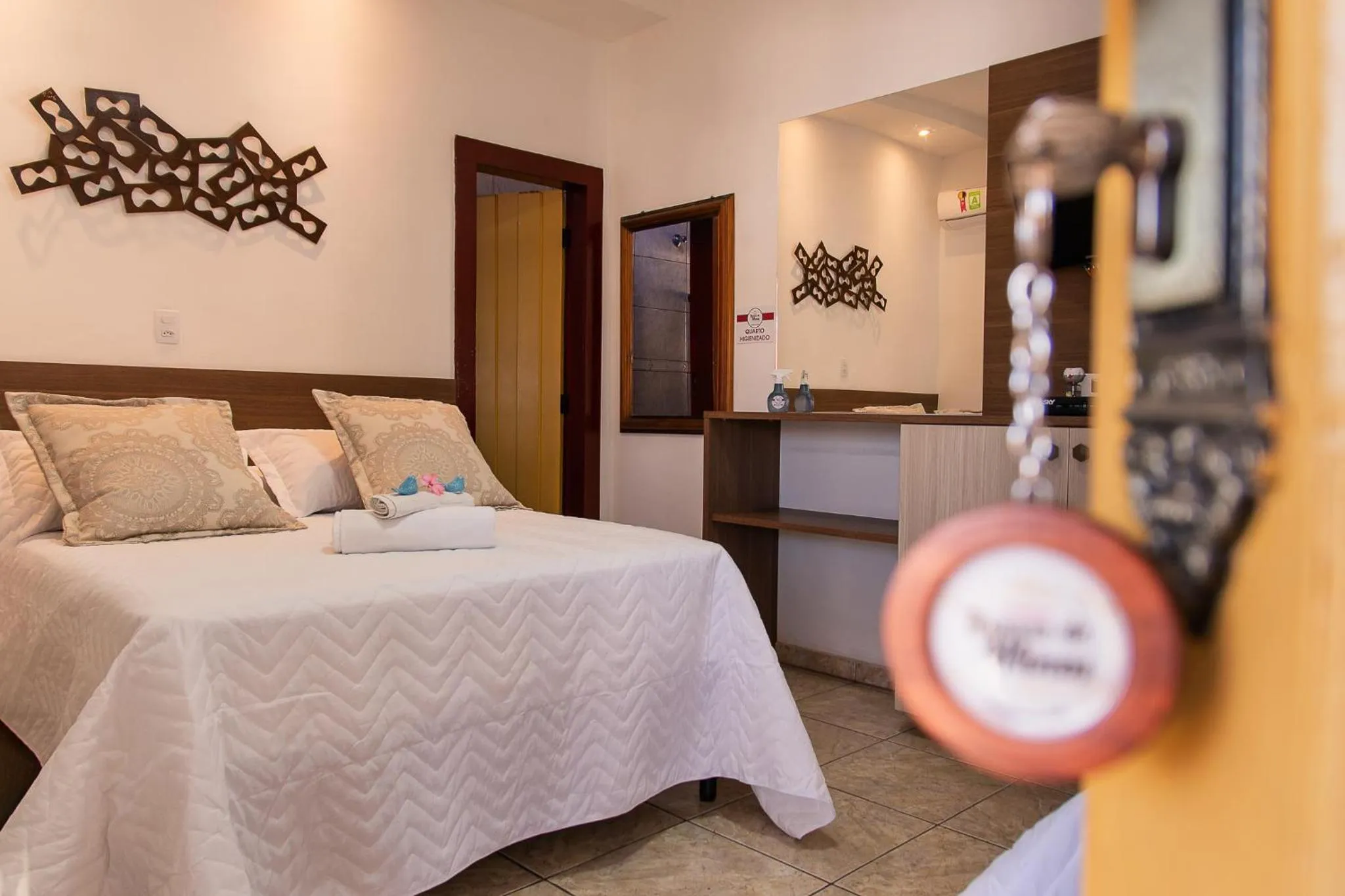 Photo of the whole room, Bed in Pousada Tesouro de Minas - Centro Histórico