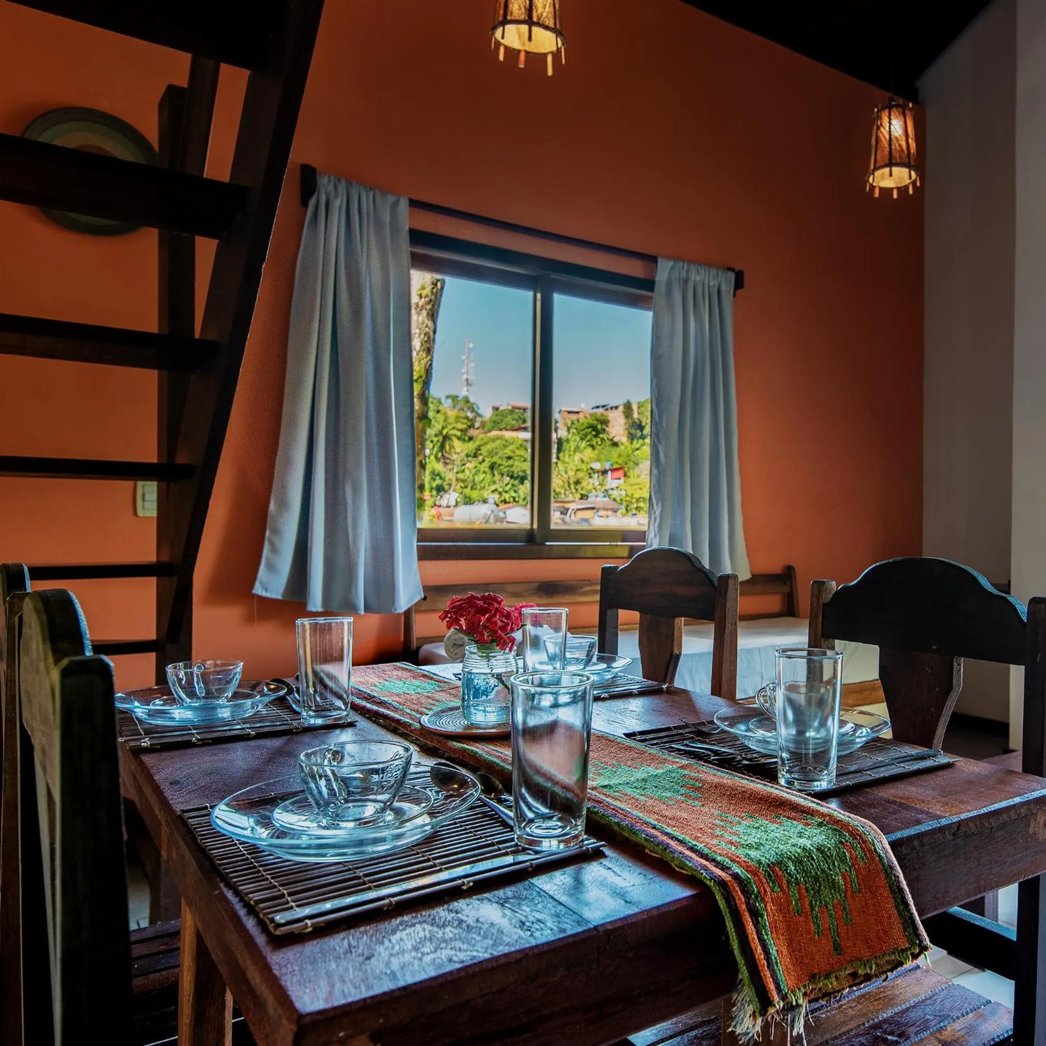 Communal lounge/ TV room in Areia Branca Apart Hotel