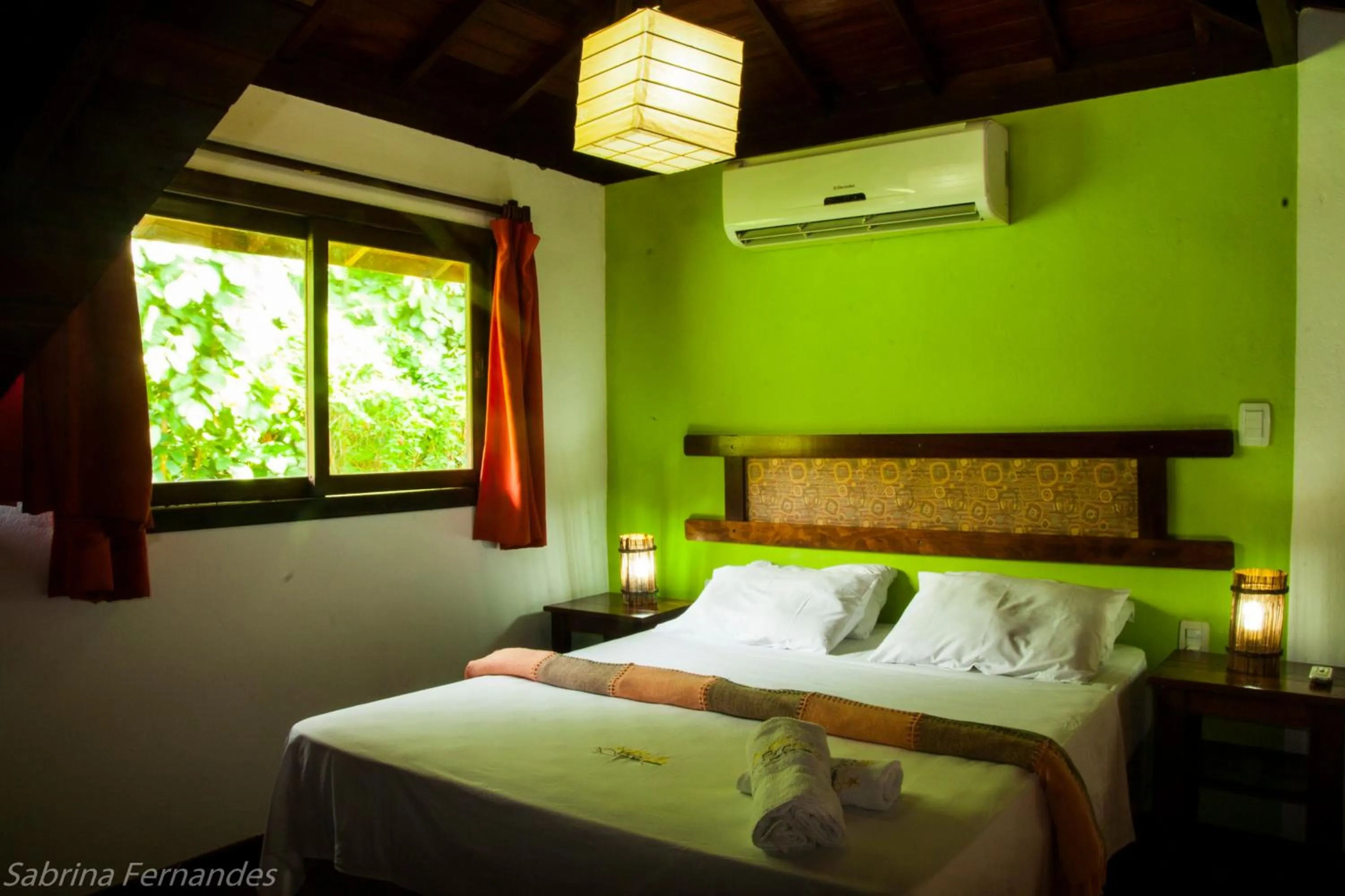 Bed in Areia Branca Apart Hotel