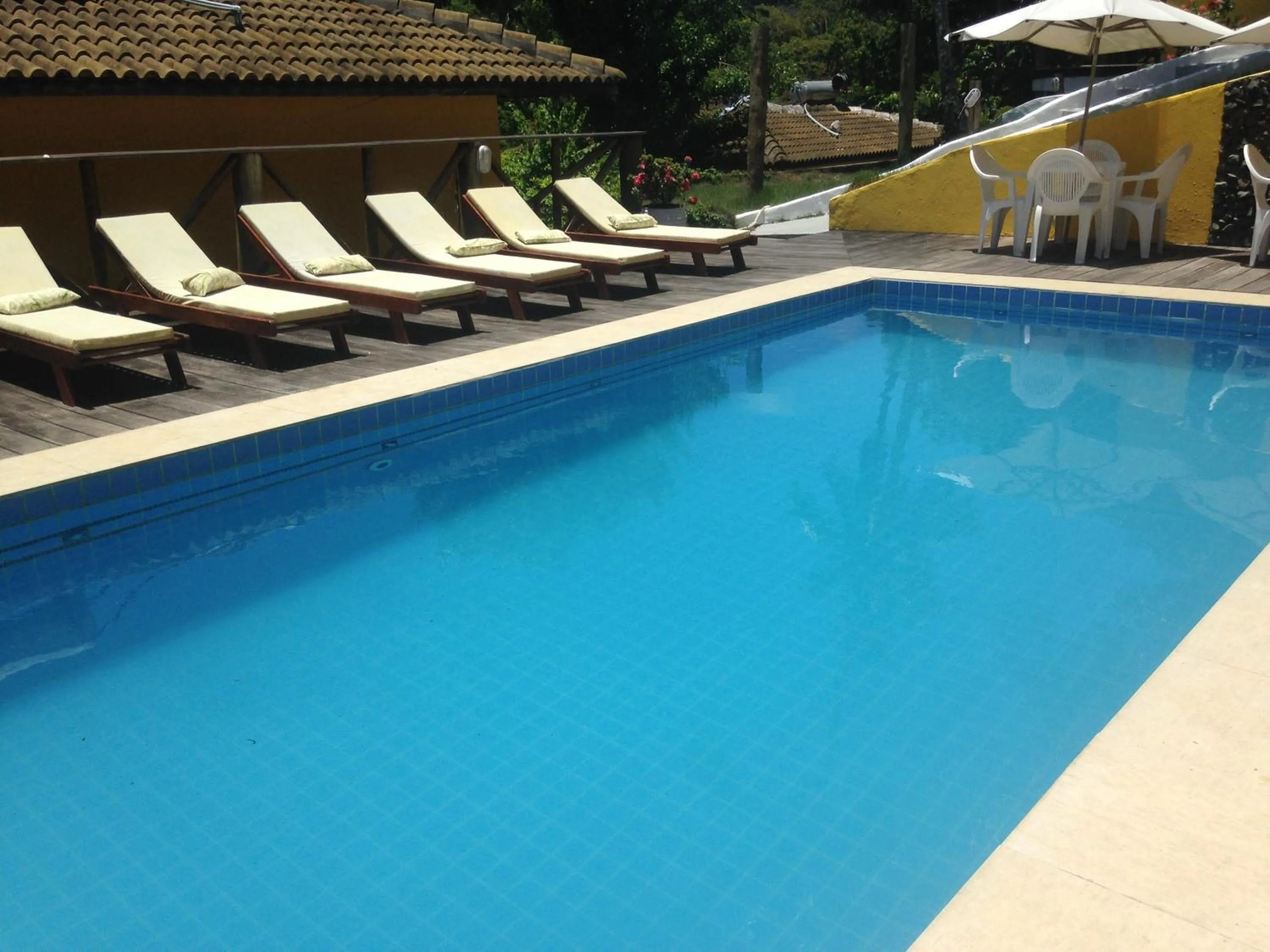 Swimming pool in Areia Branca Apart Hotel