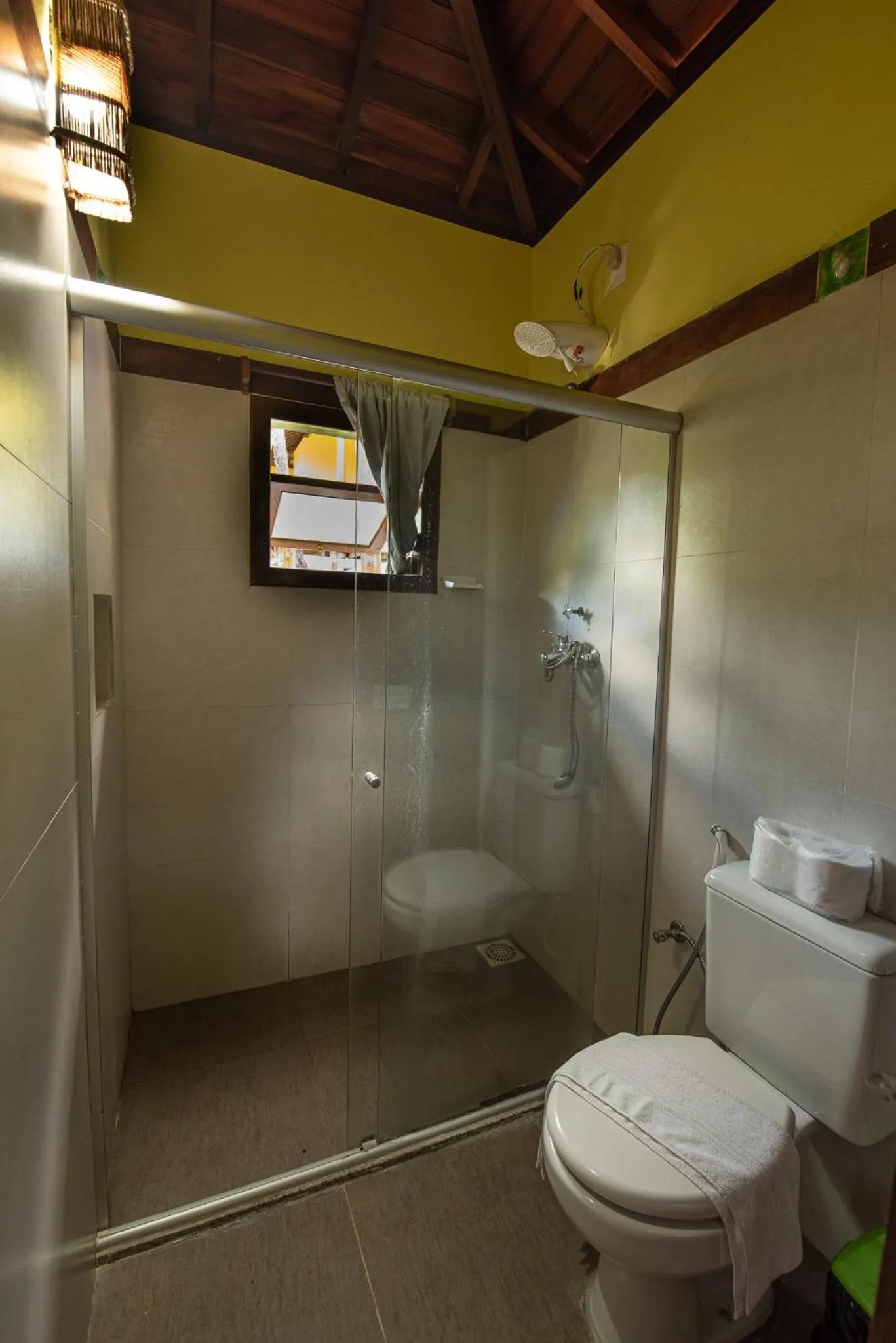 Bathroom in Areia Branca Apart Hotel