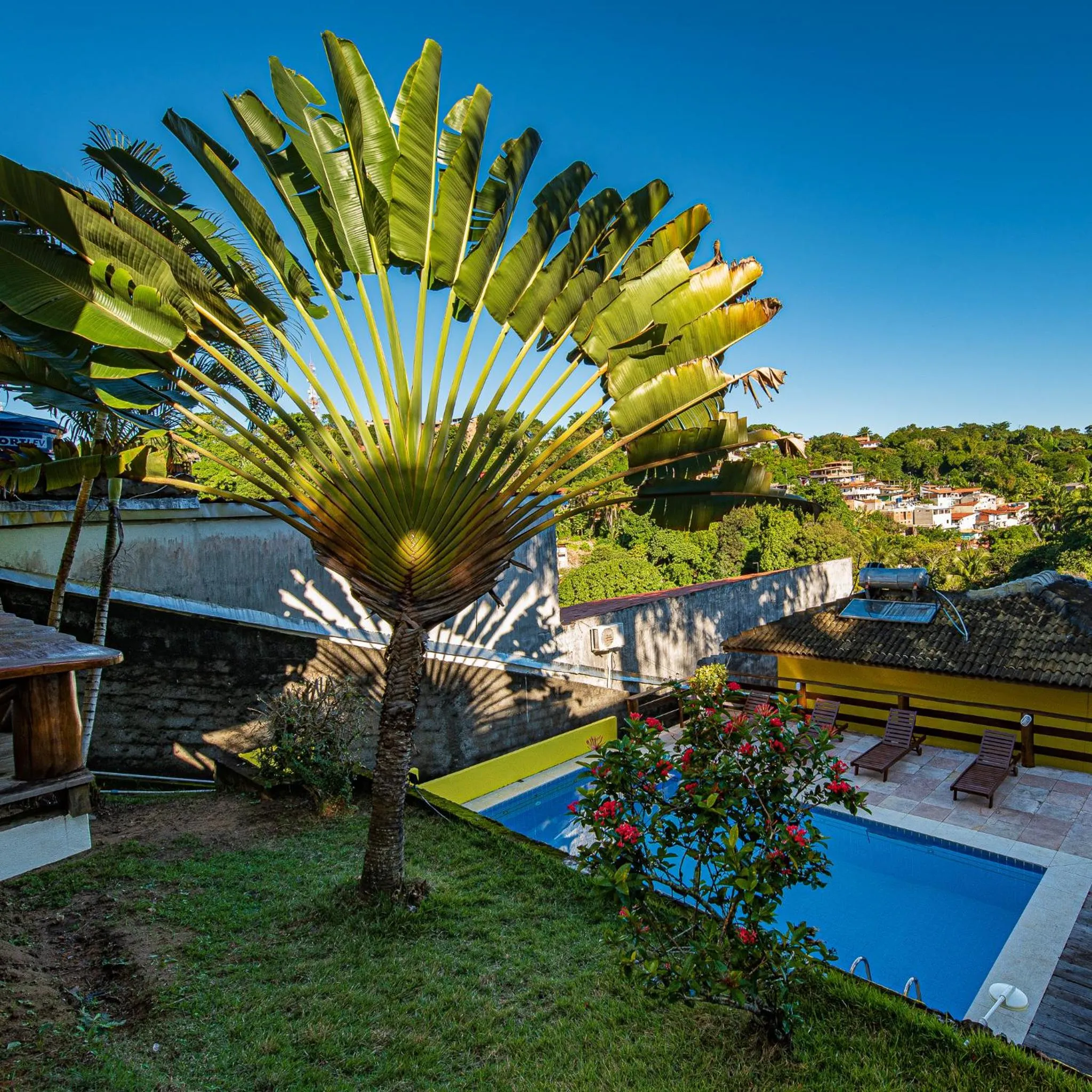 Swimming pool in Areia Branca Apart Hotel
