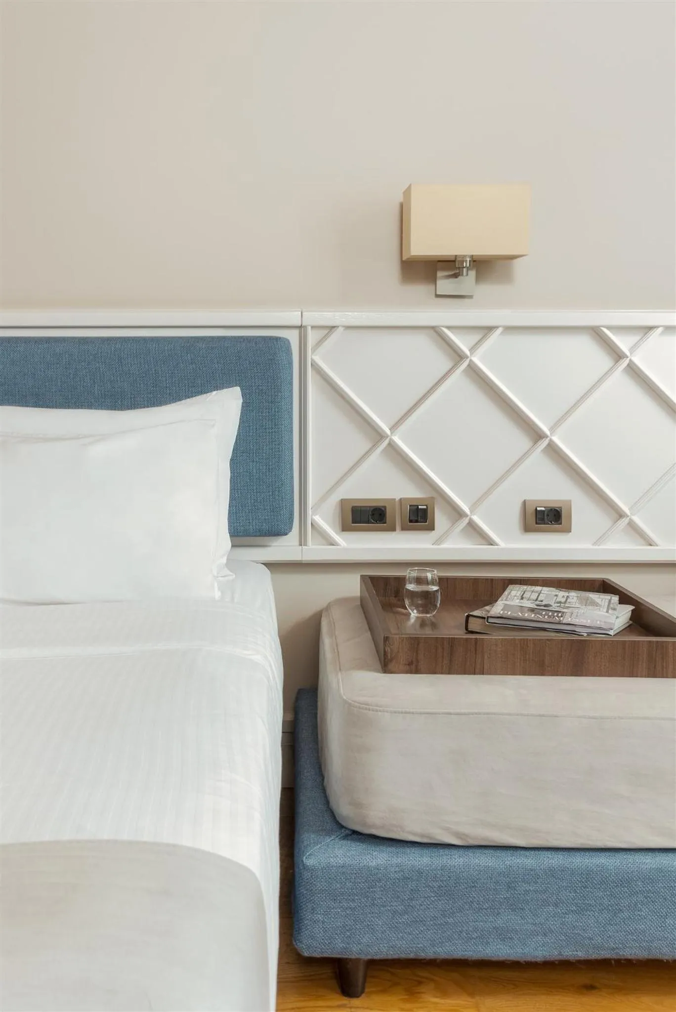 Bed in The Lake Hotel