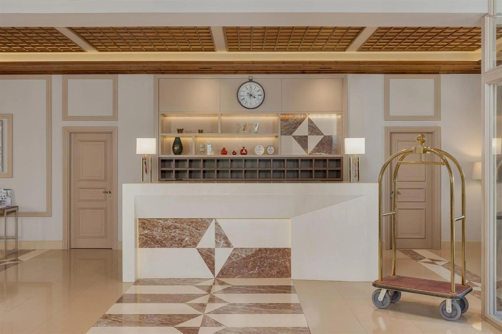 Lobby or reception in The Lake Hotel