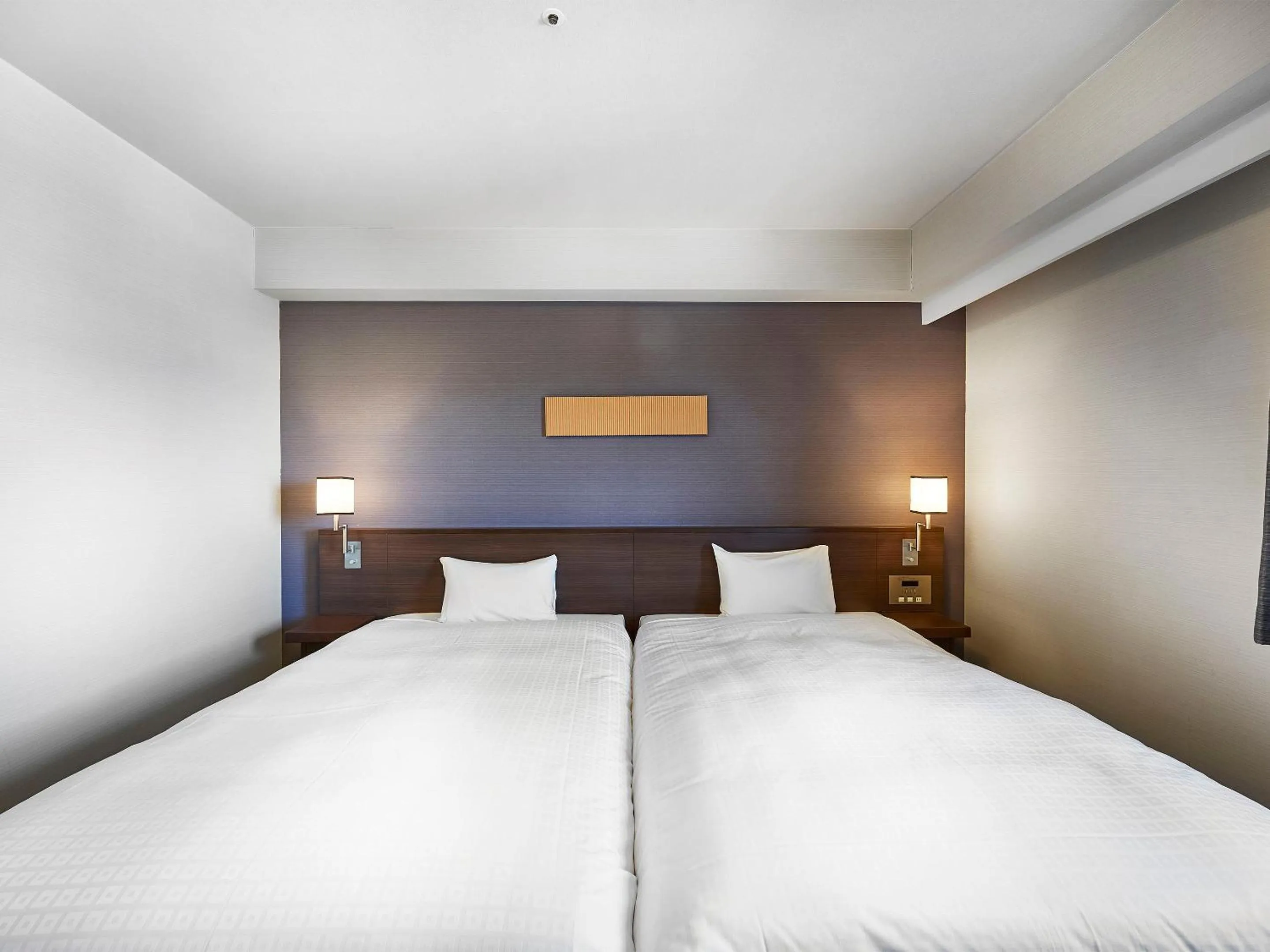 Bed in Daiwa Roynet Hotel Tsukuba