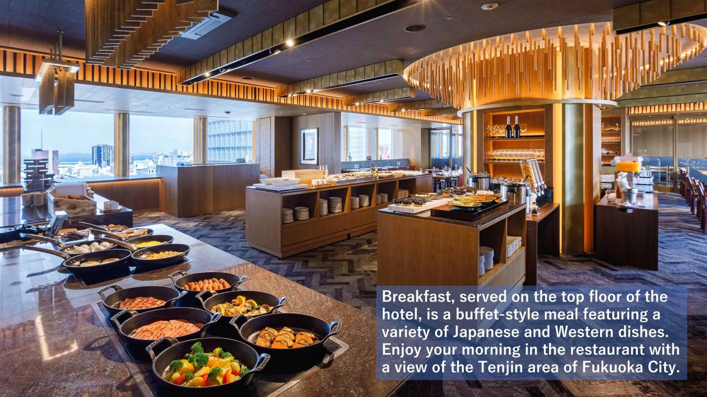 Food and drinks in Solaria Nishitetsu Hotel Fukuoka