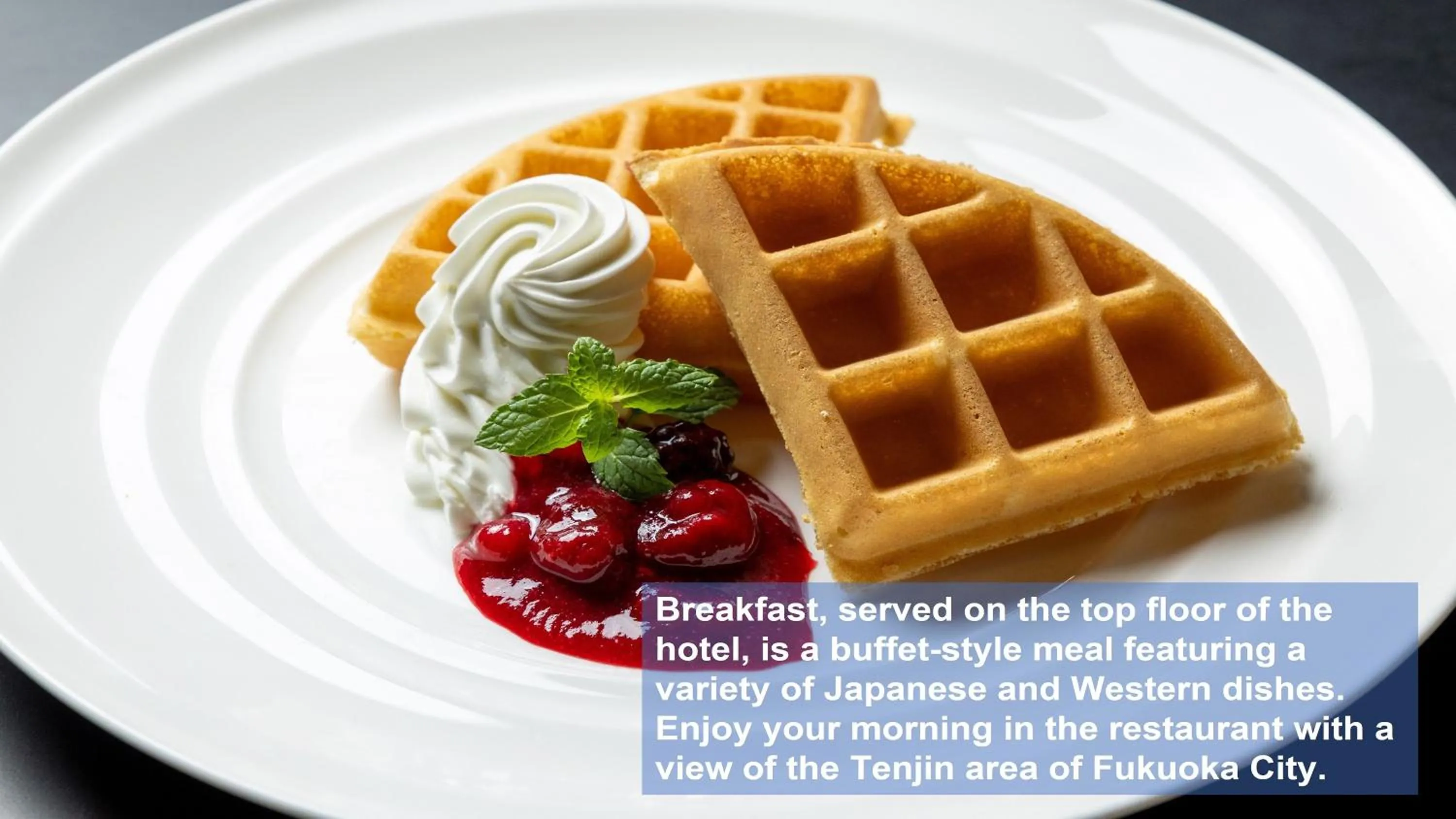 Breakfast in Solaria Nishitetsu Hotel Fukuoka