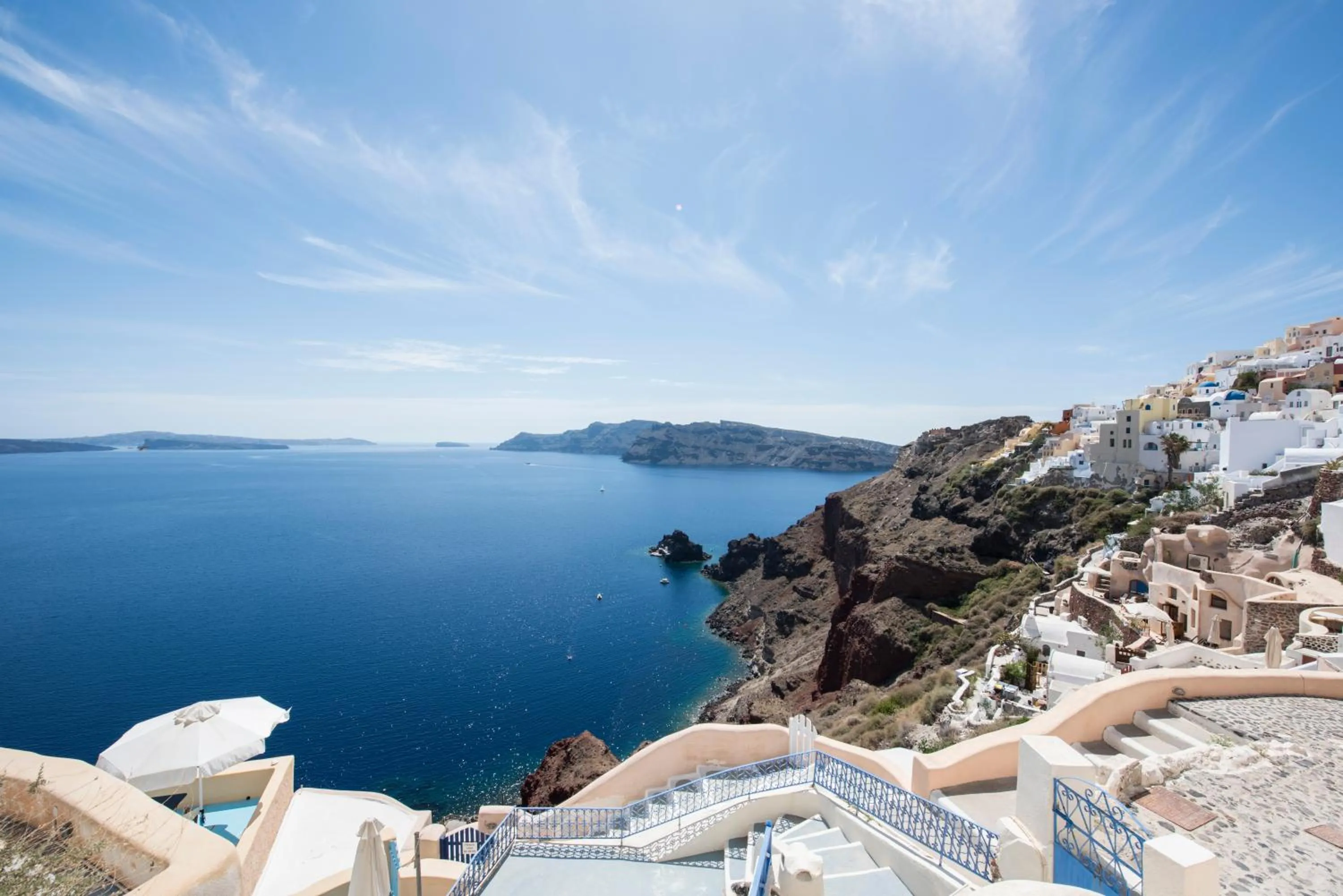 Sea view in White Cave by Caldera Houses