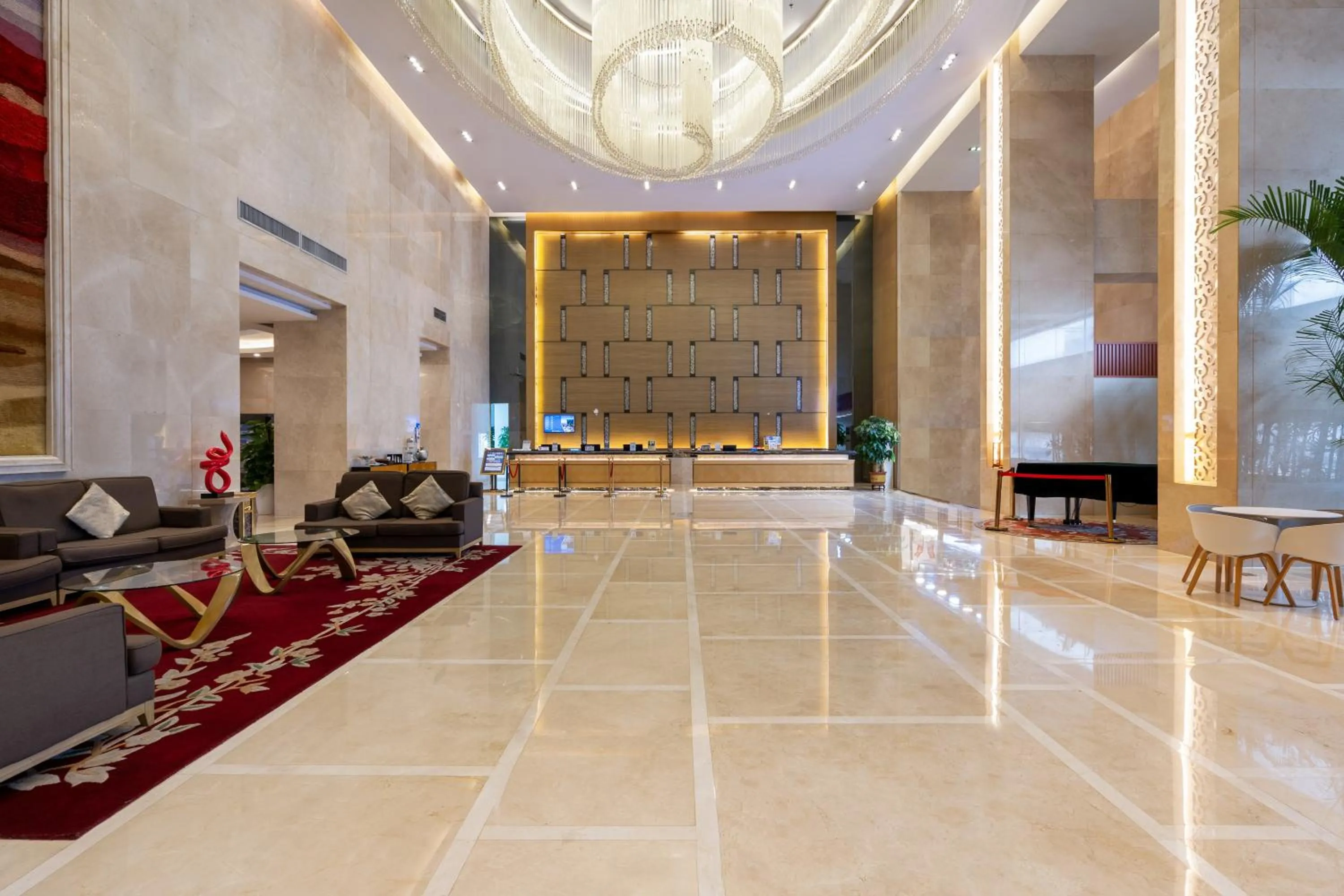 Lobby or reception, Lobby/Reception in Pearl River International Hotel（International Textile City）