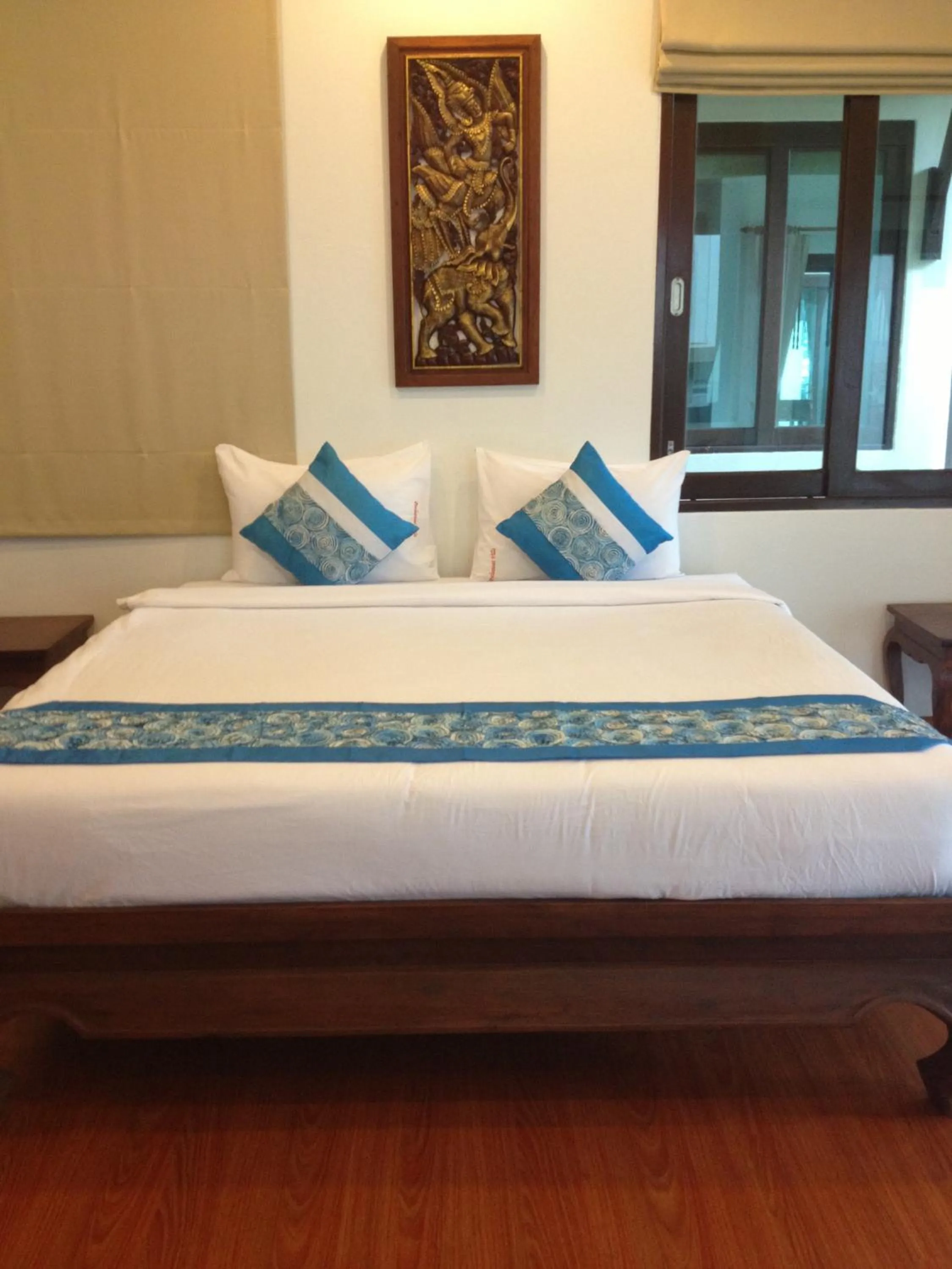 Bed in Poolsawat Villa - SHA Plus