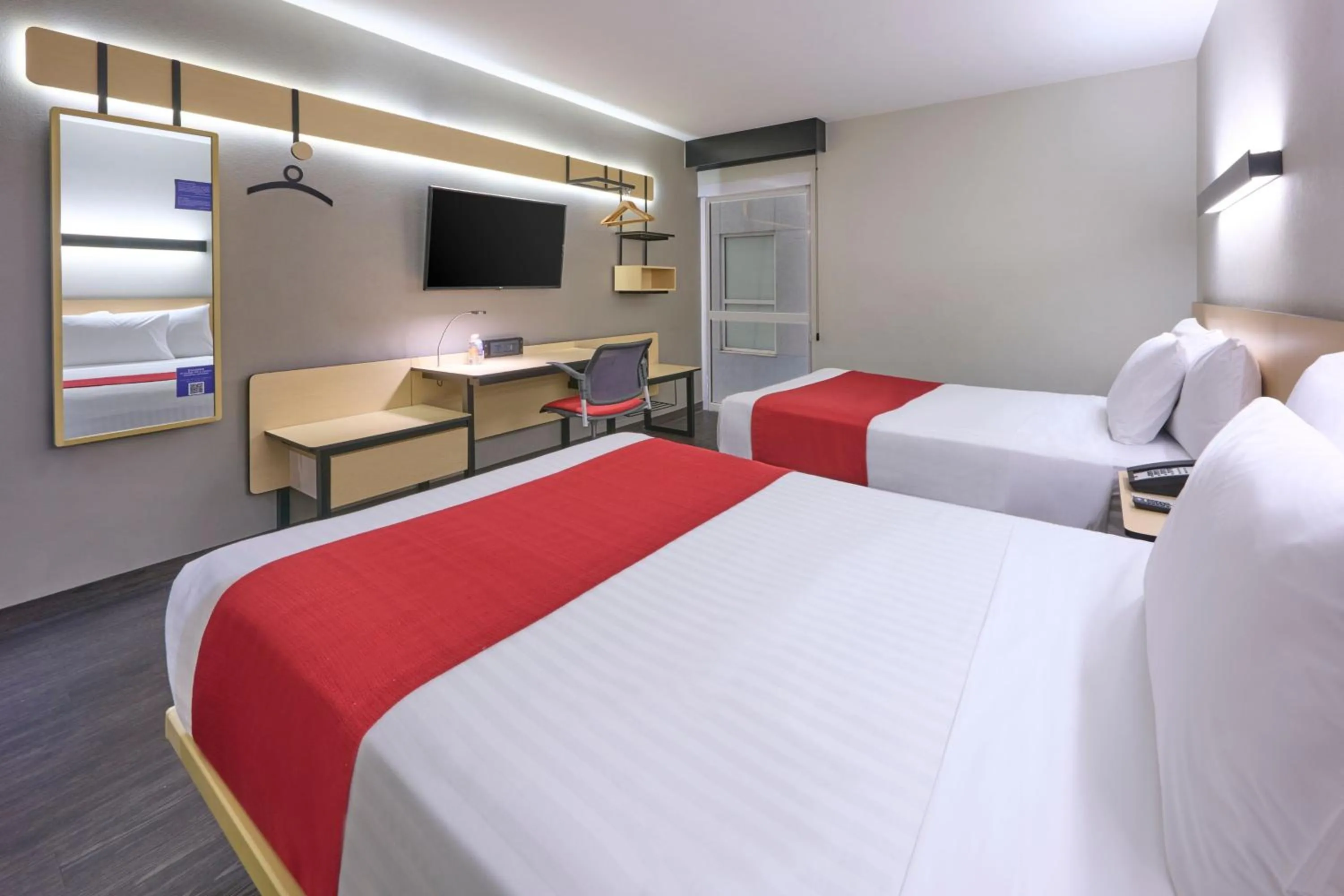 Bedroom, Bed in City Express by Marriott Ciudad de México La Villa