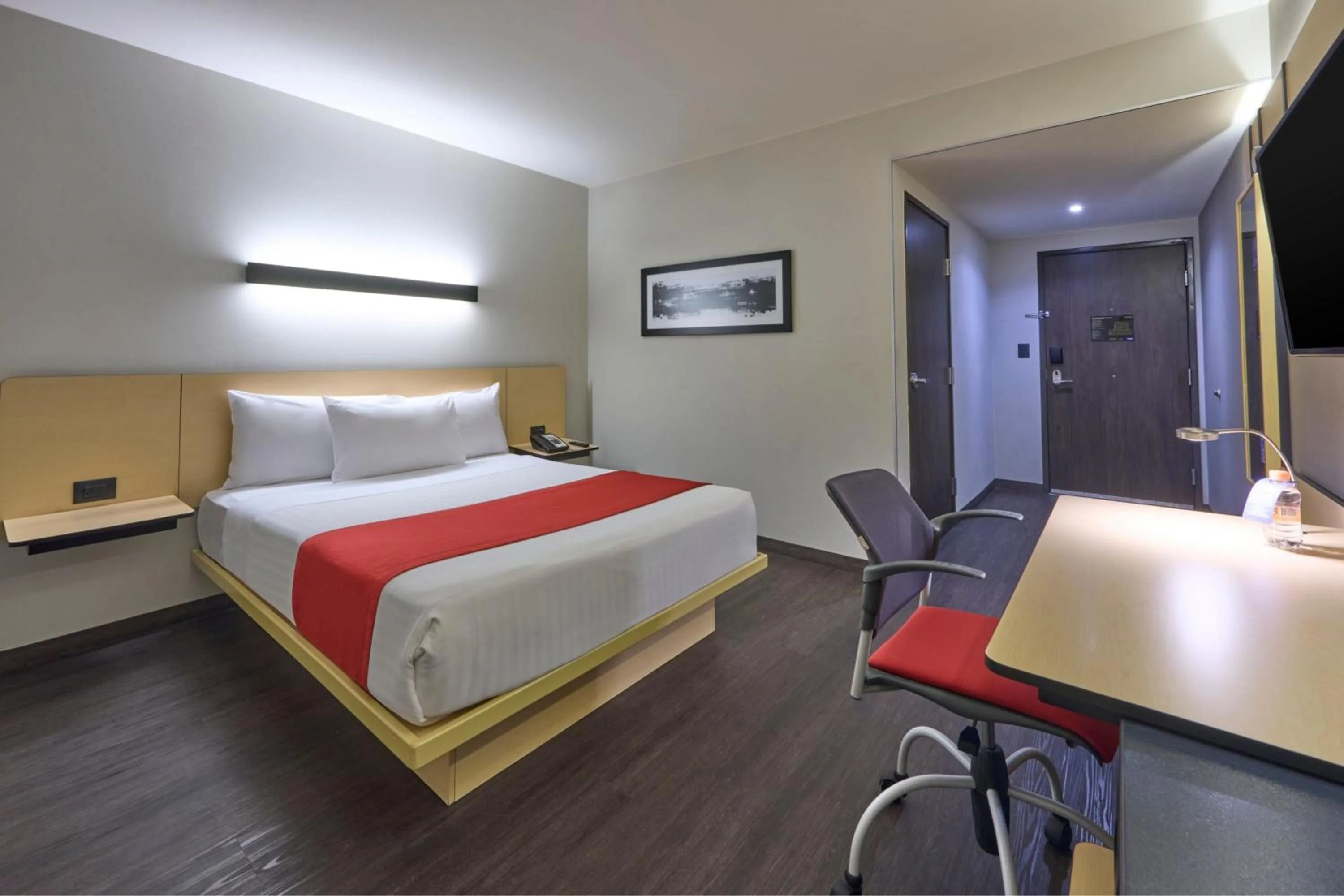 Bedroom, Bed in City Express by Marriott Ciudad de México La Villa