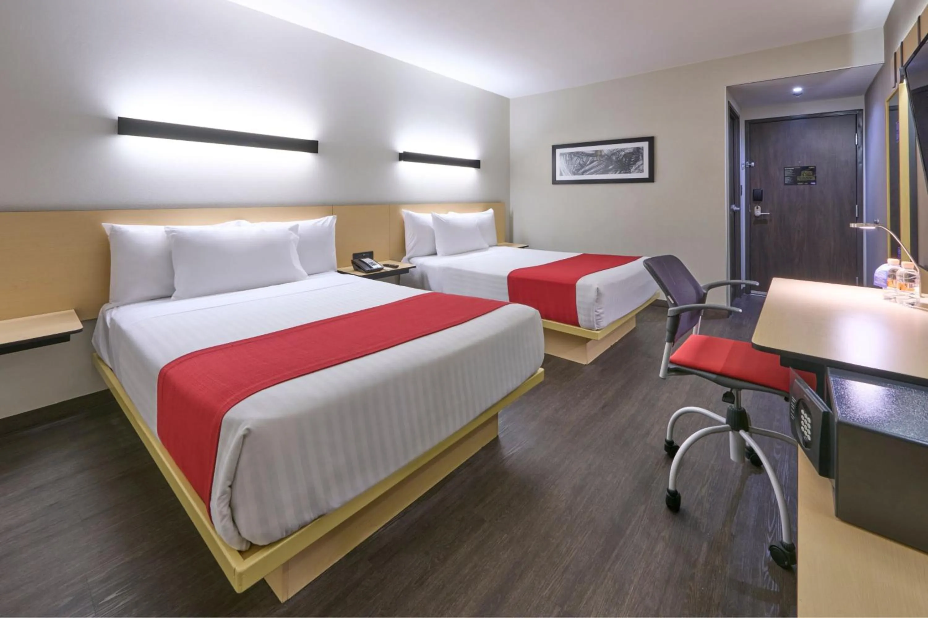 Bedroom, Bed in City Express by Marriott Ciudad de México La Villa